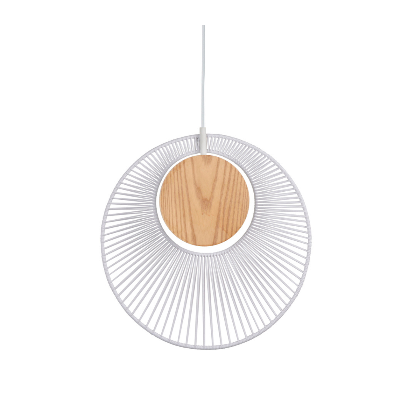 Hanglamp OYSTER wit
