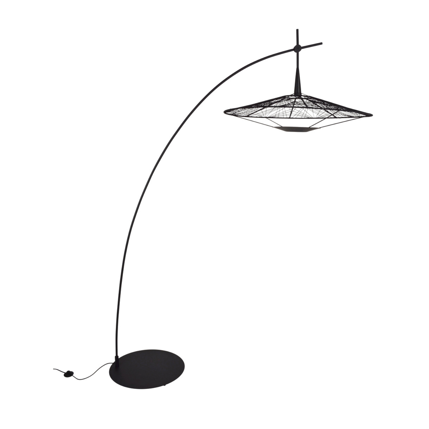 Stehlampe Bogen CARPA schwarz