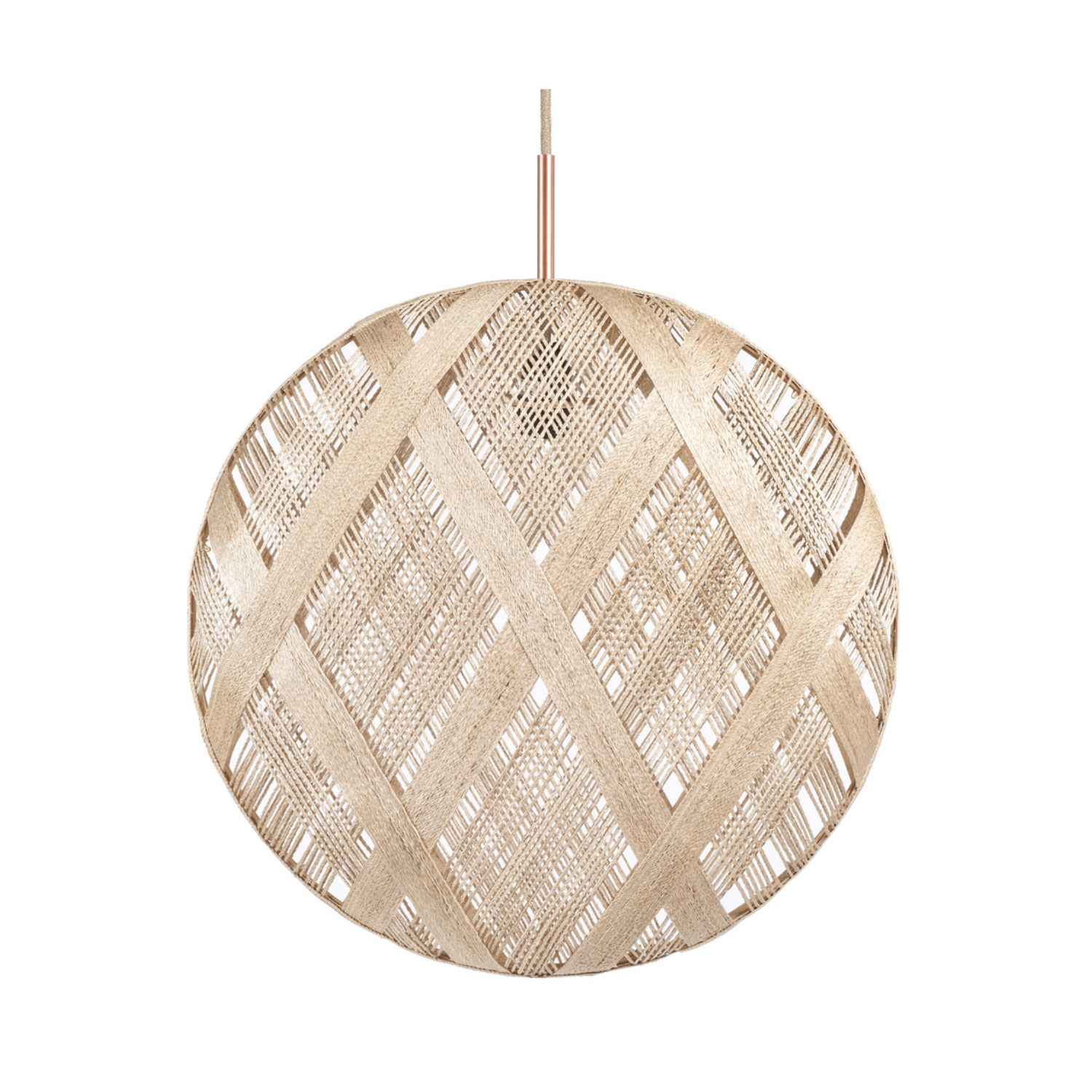 Lampa wisząca CHANPEN DIAMANT beżowy – Forestier