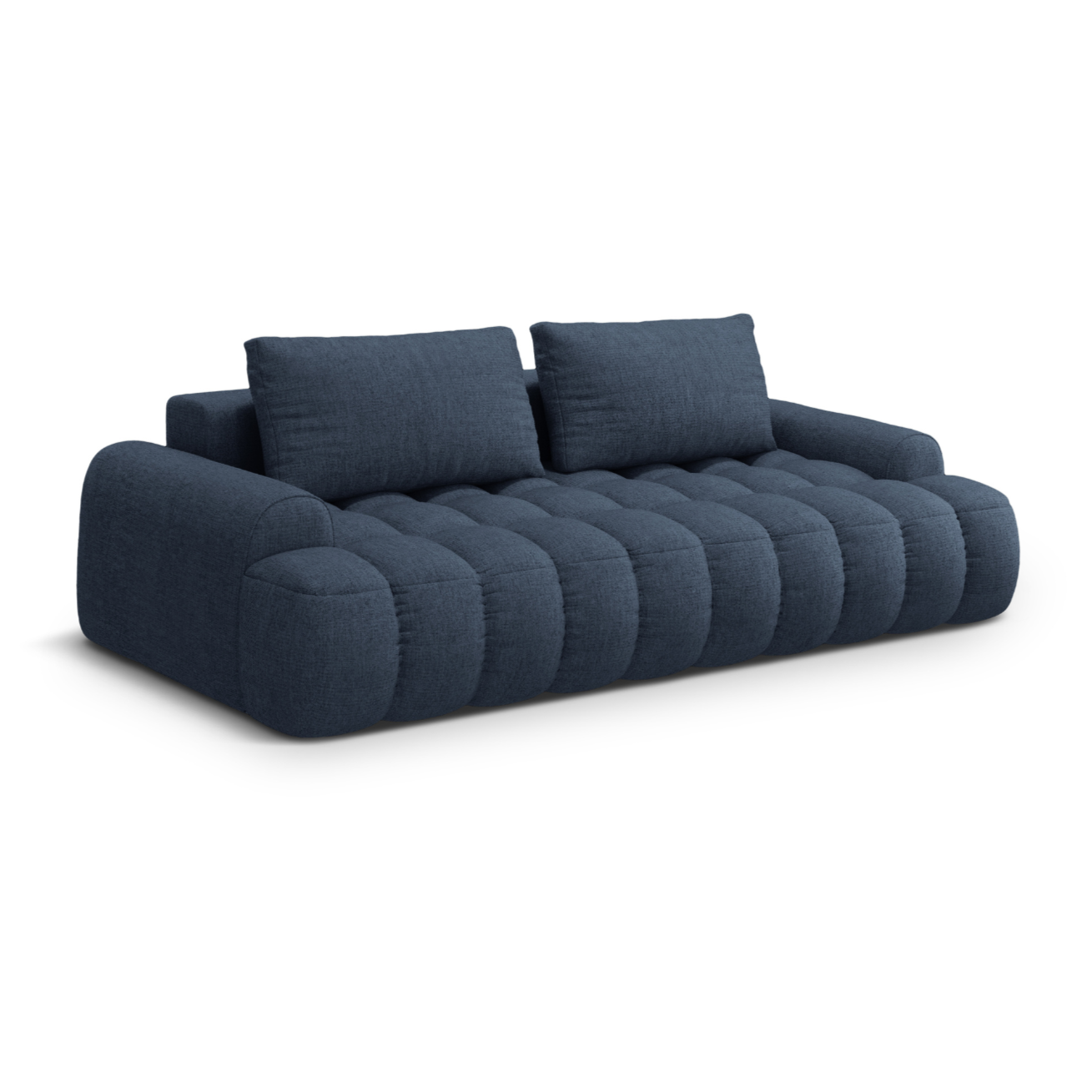 Sofa met slaapfunctie voor 4 personen LINZ blauw