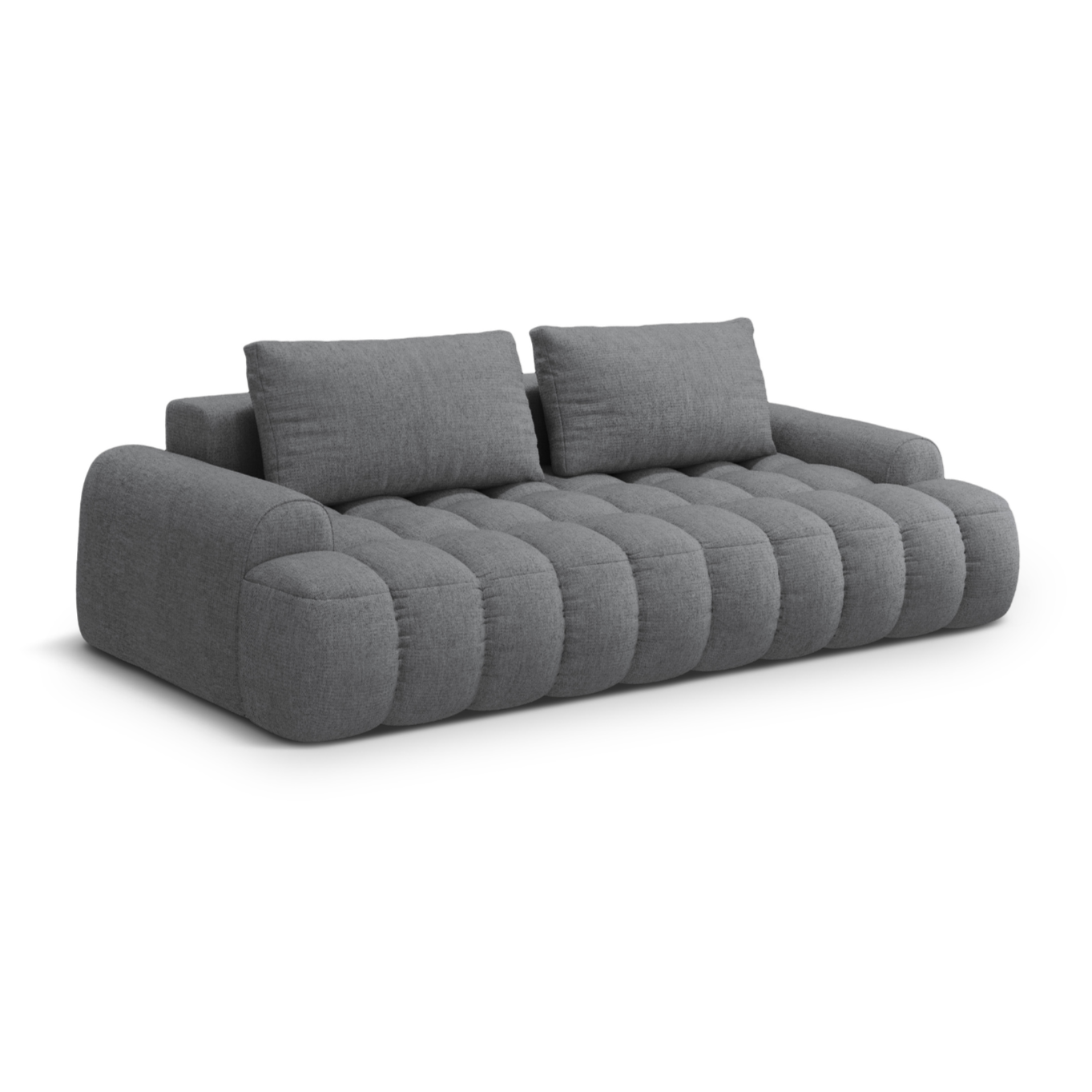 Sofa met slaapfunctie voor 4 personen LINZ grijs