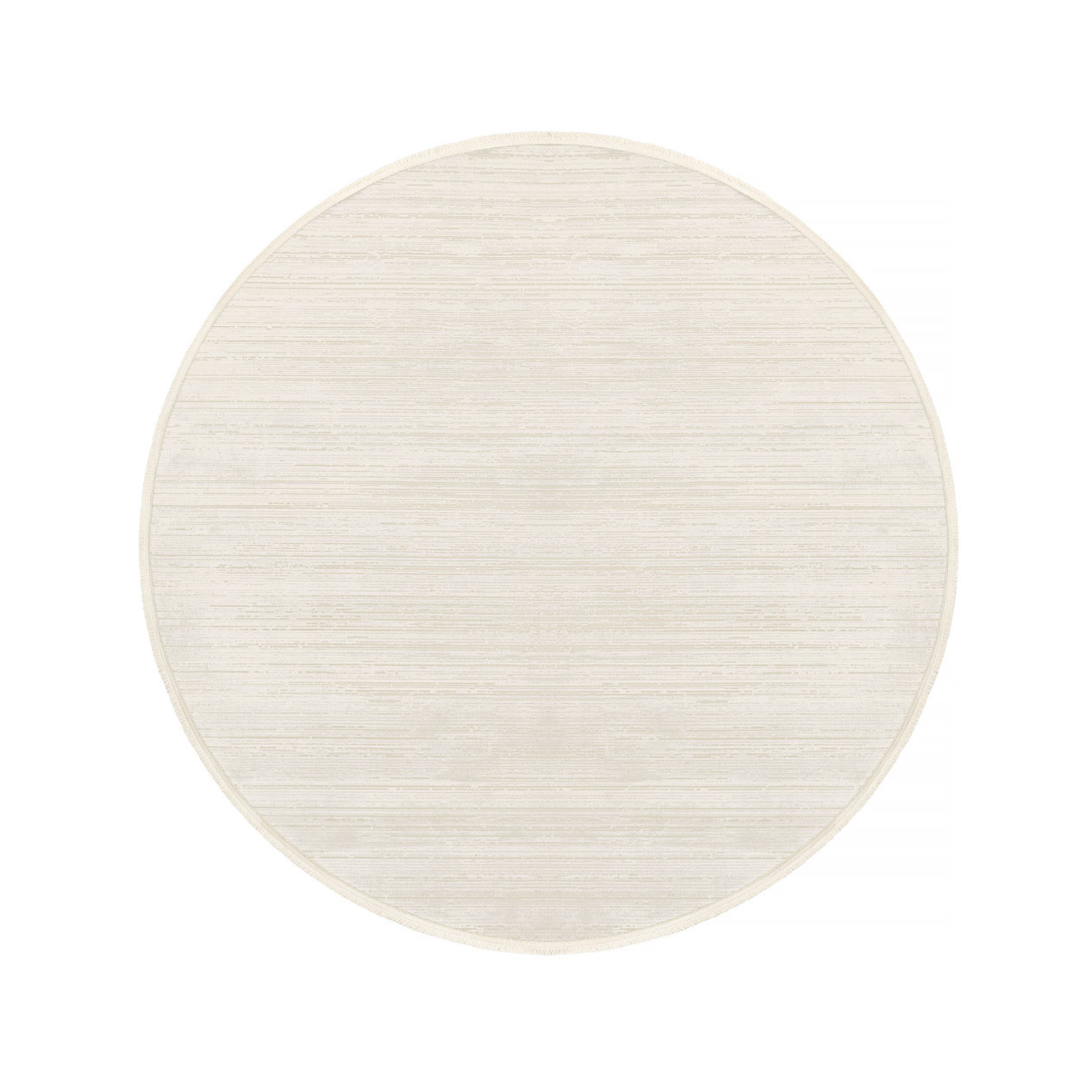 Ronde tapijt ROYAL crème