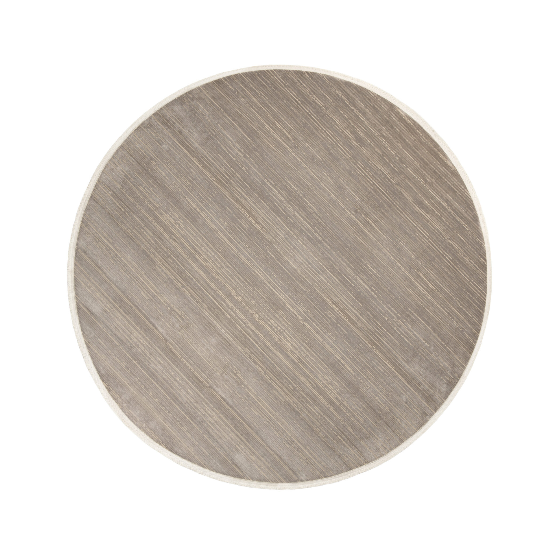 Rond tapijt ROYAL grijsbeige
