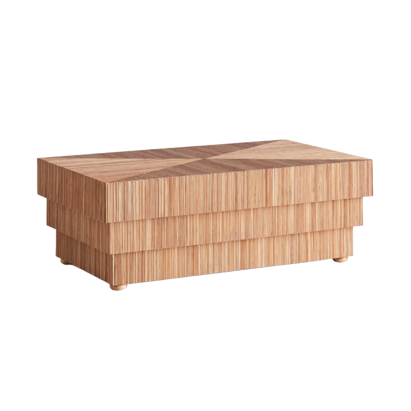 MIKADO rieten salontafel