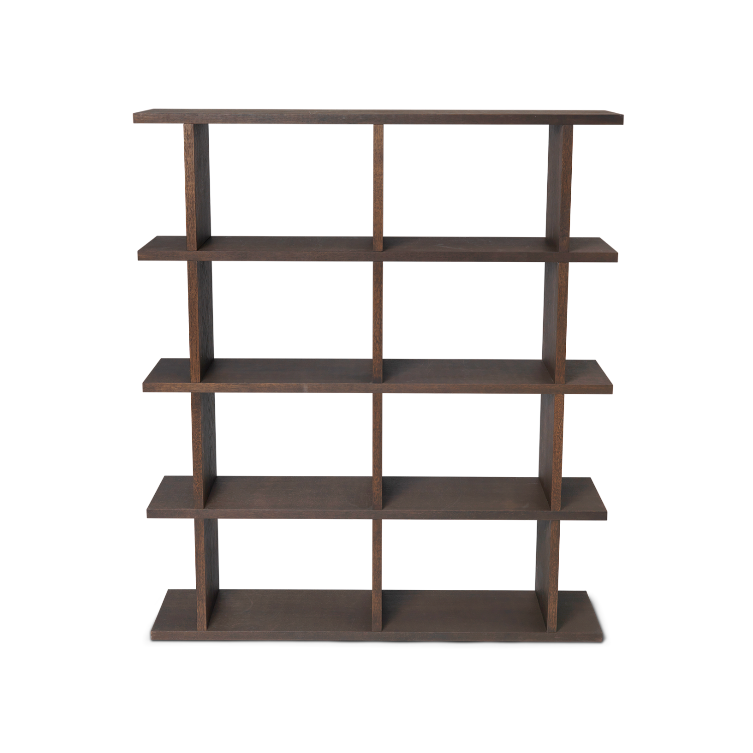Regał KONA ciemne drewno dębowe – ferm LIVING