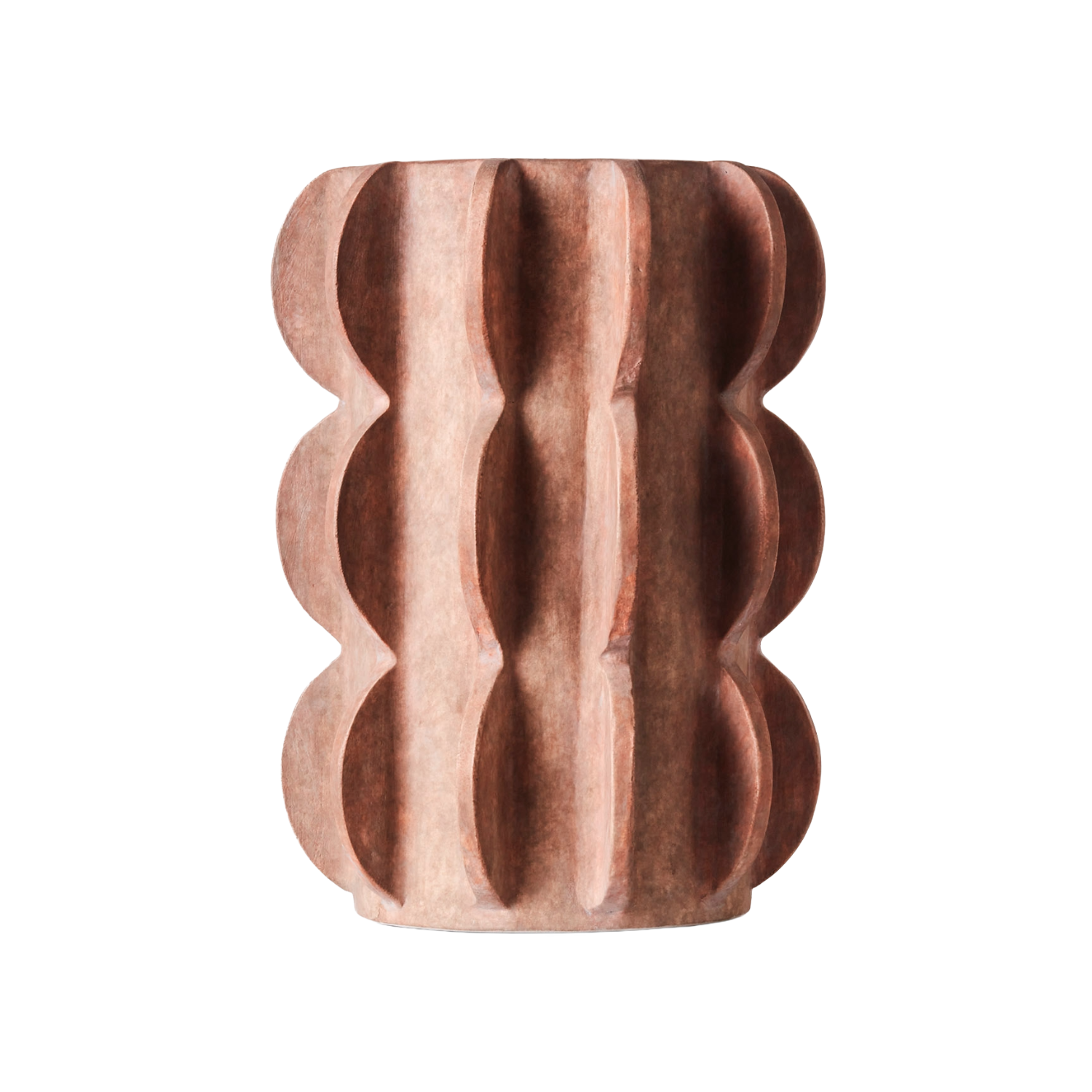 Vase ARCISSIMO braune Keramik