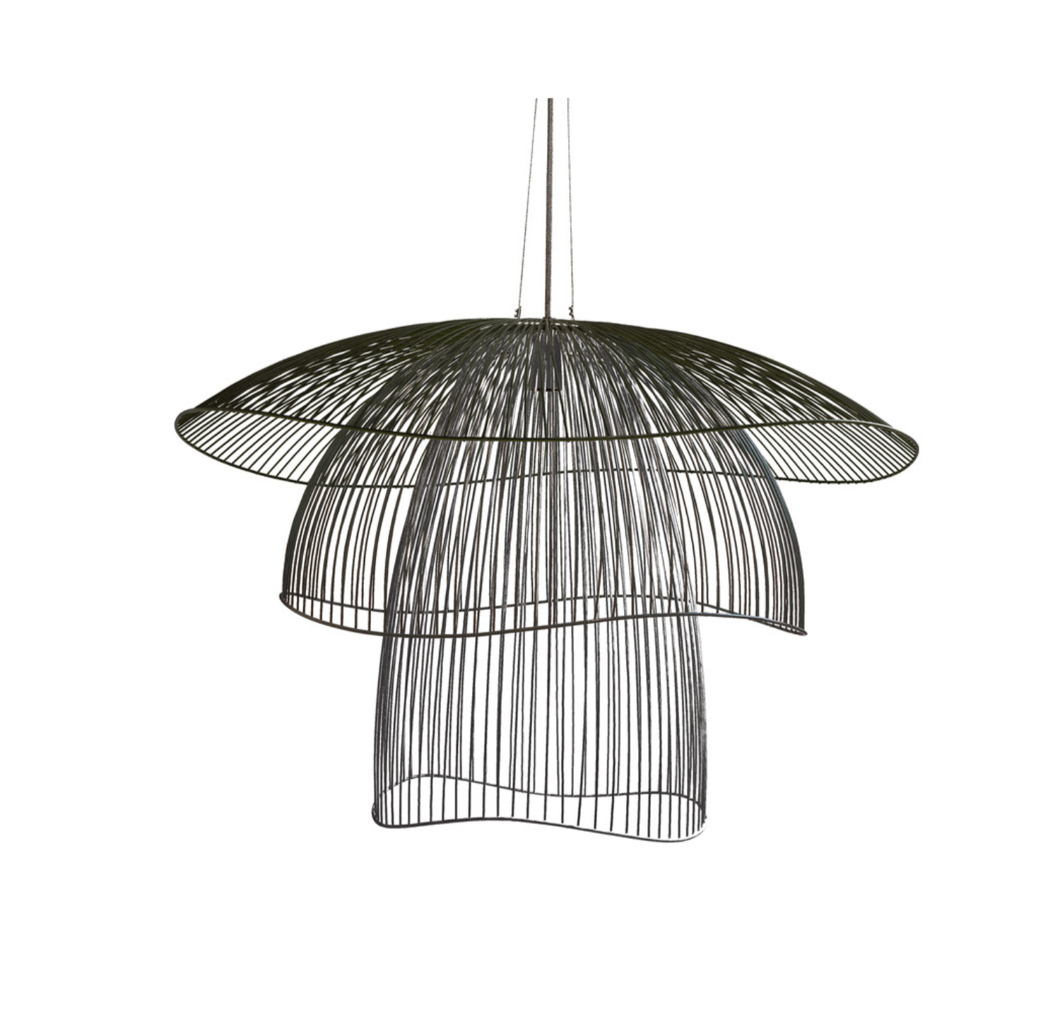 Lampa wisząca PAPILLON czarny – Forestier