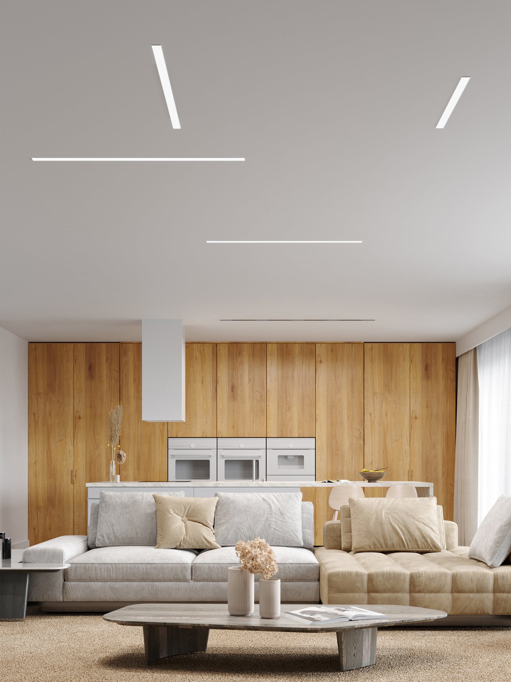 Recessed RAFTER fixture