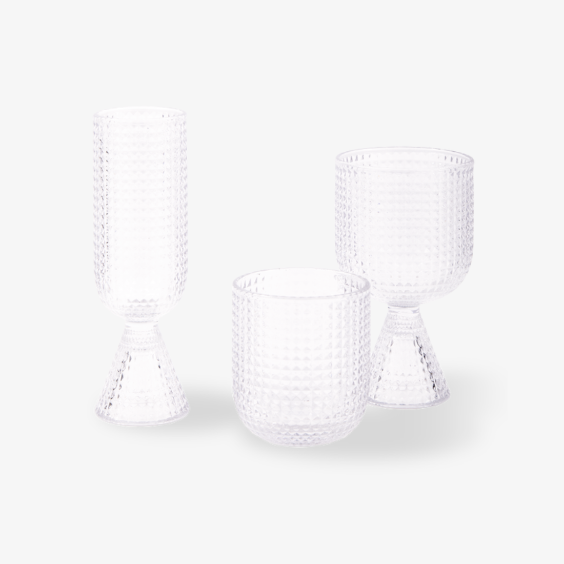 ROOFTOP wine glass set