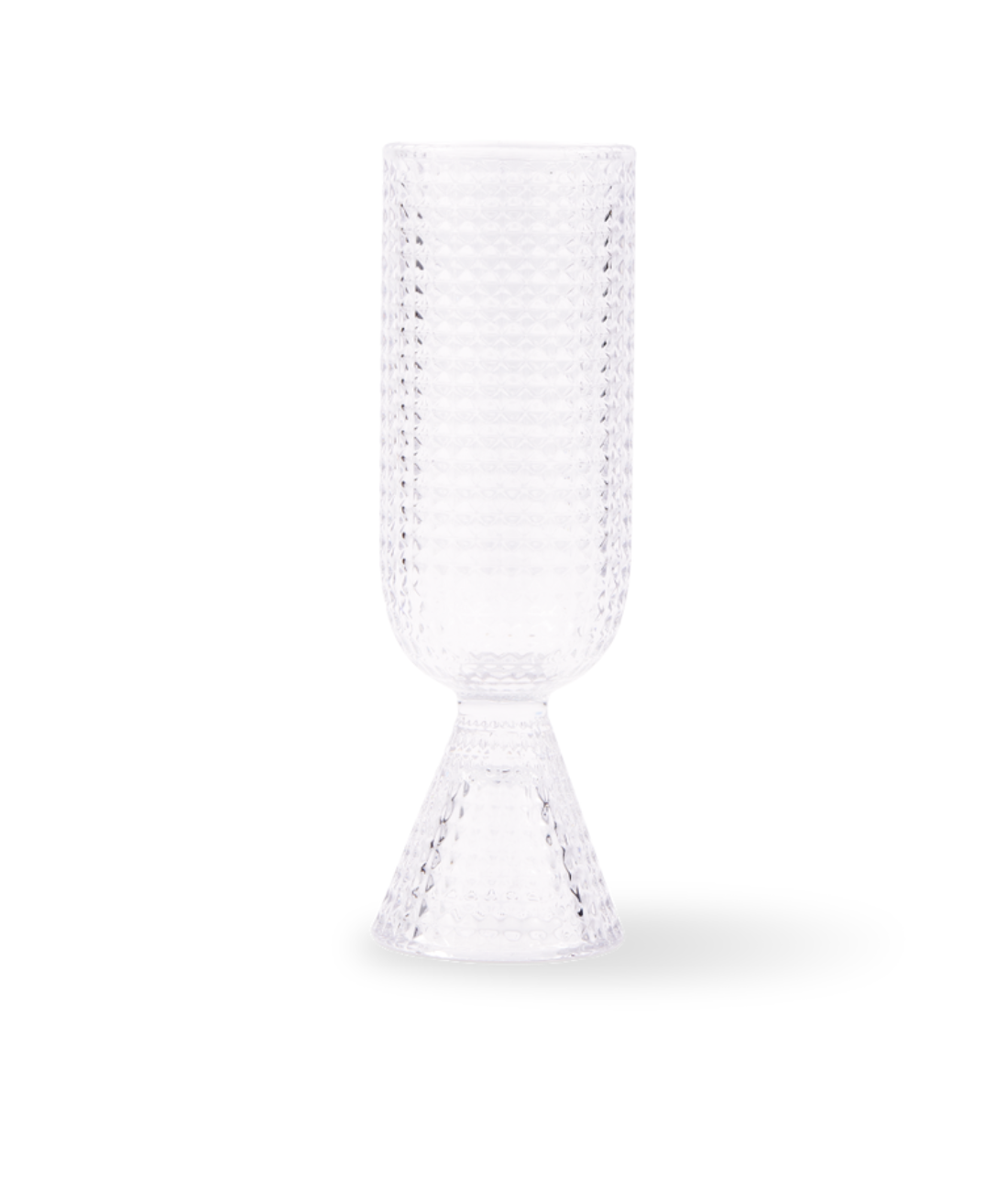 Set champagneglazen ROOFTOP glas