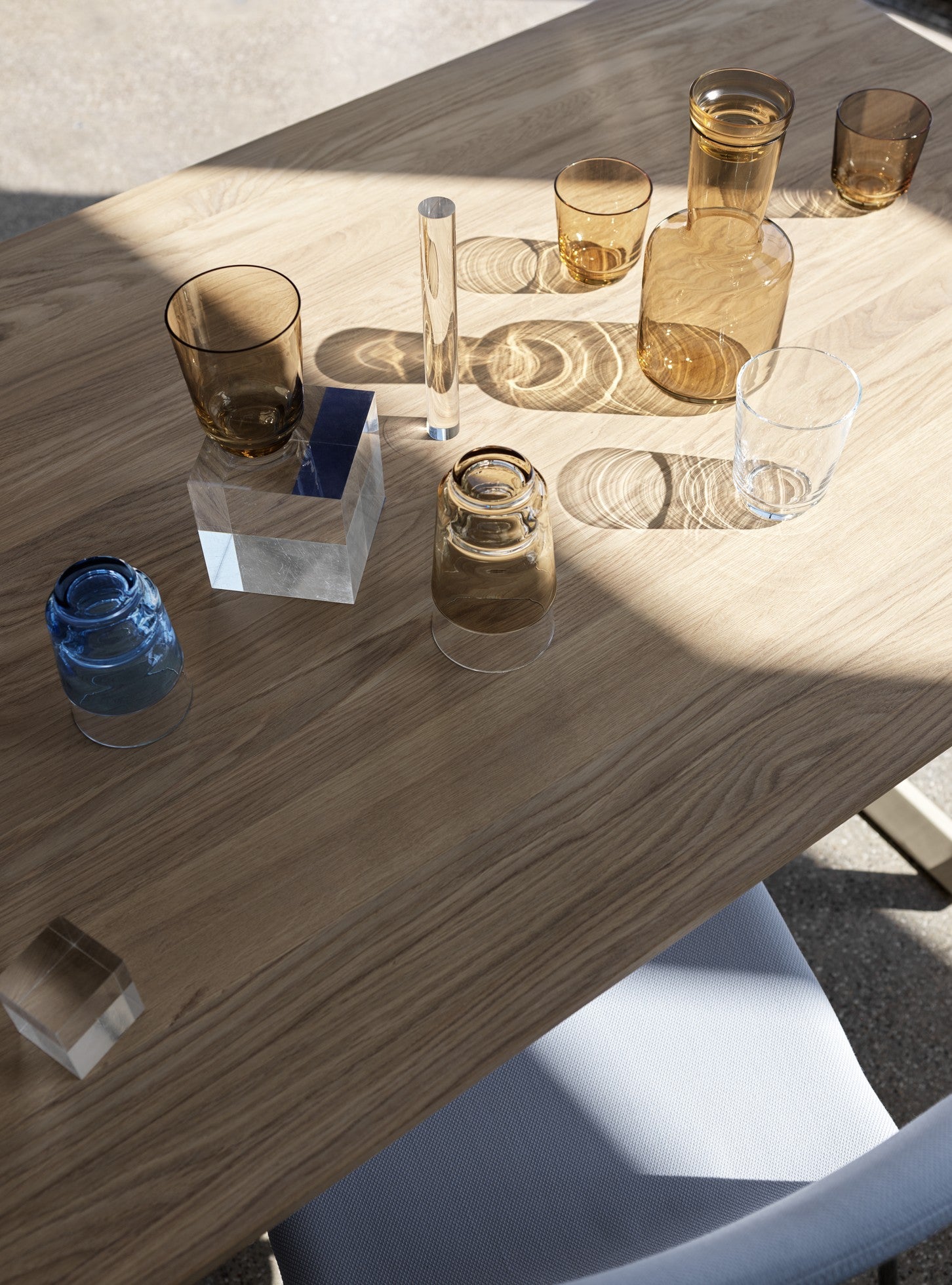 RAISE Dark Blue Glasses Set