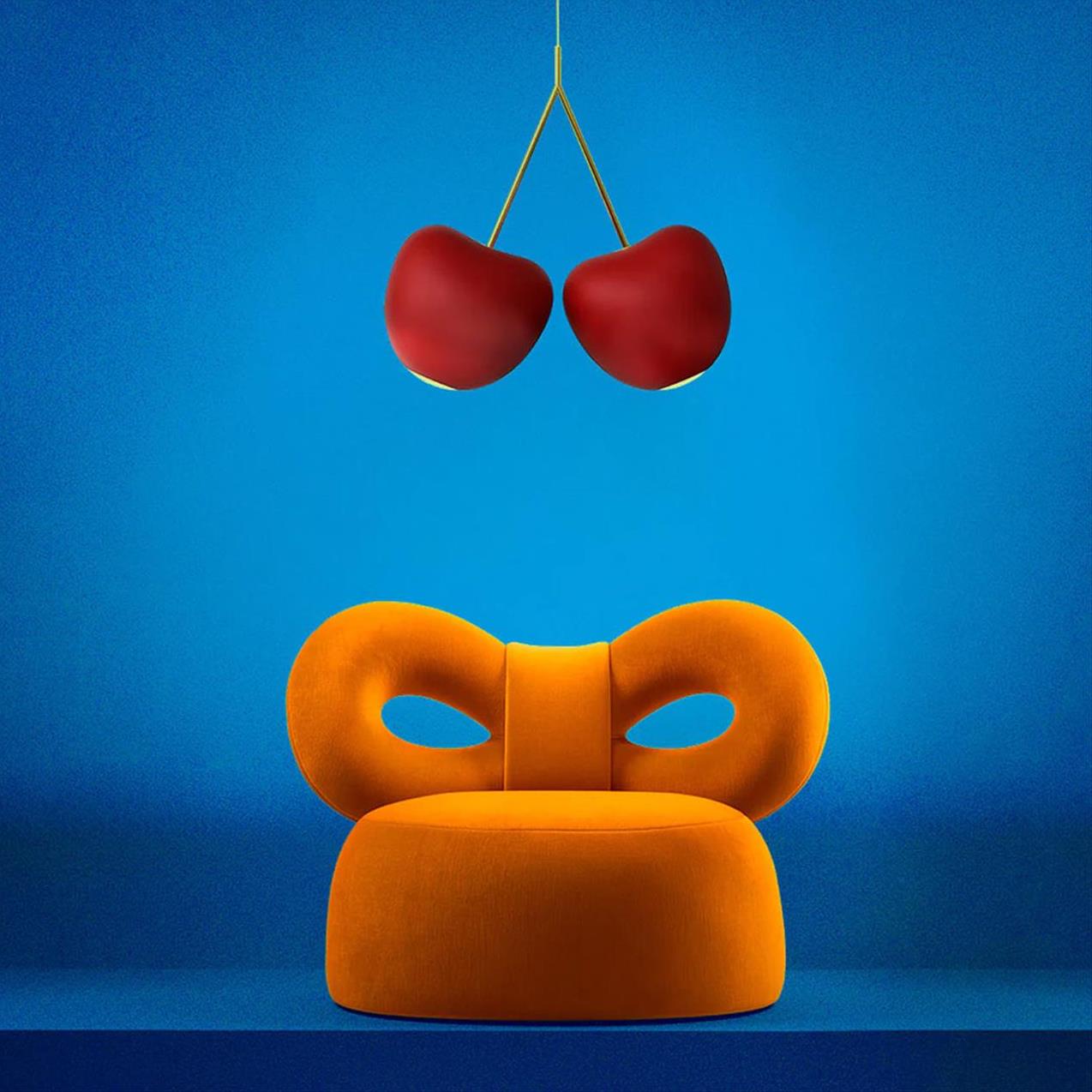 RIBBON beige armchair