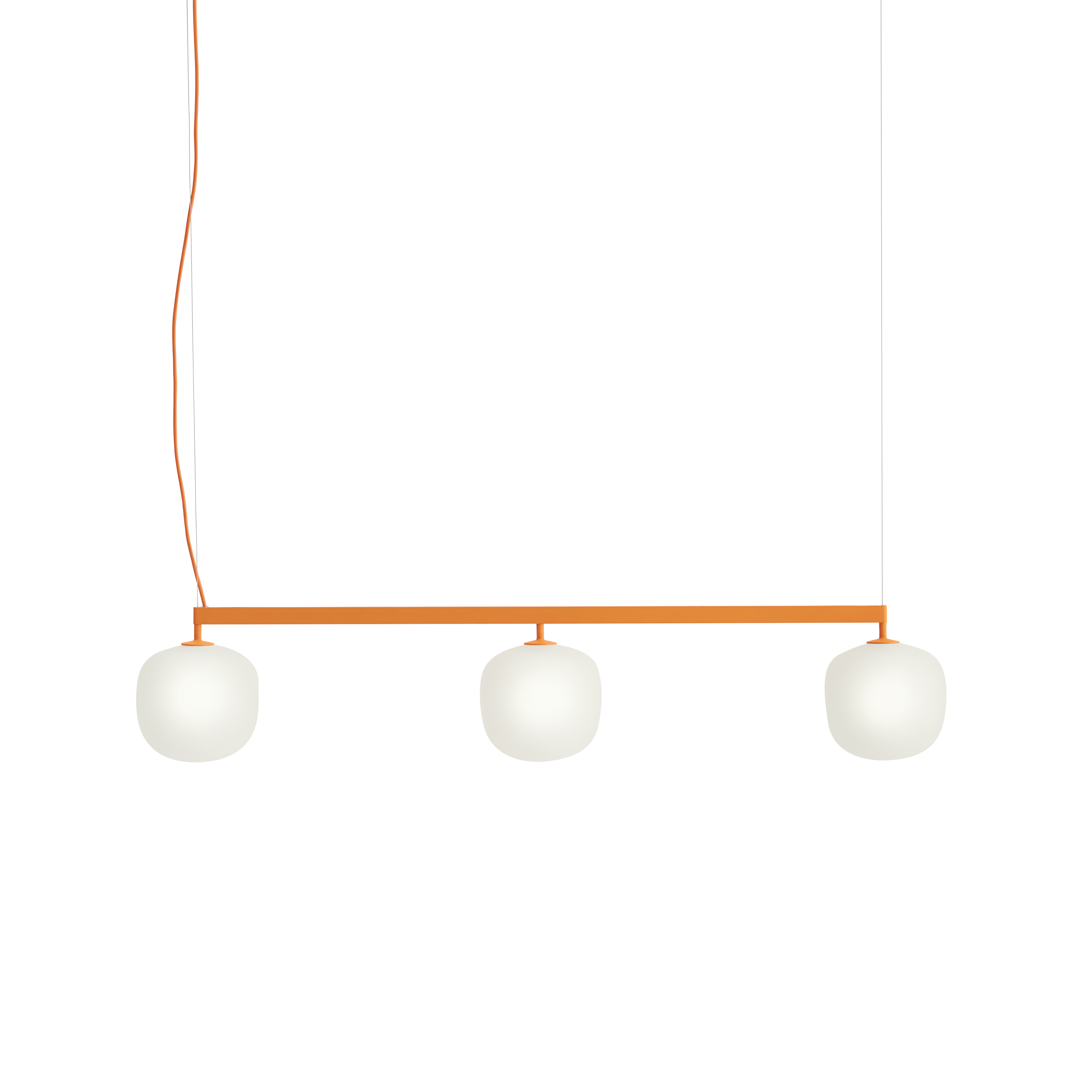 Lampa wisząca RIME RAIL pomarańczowy