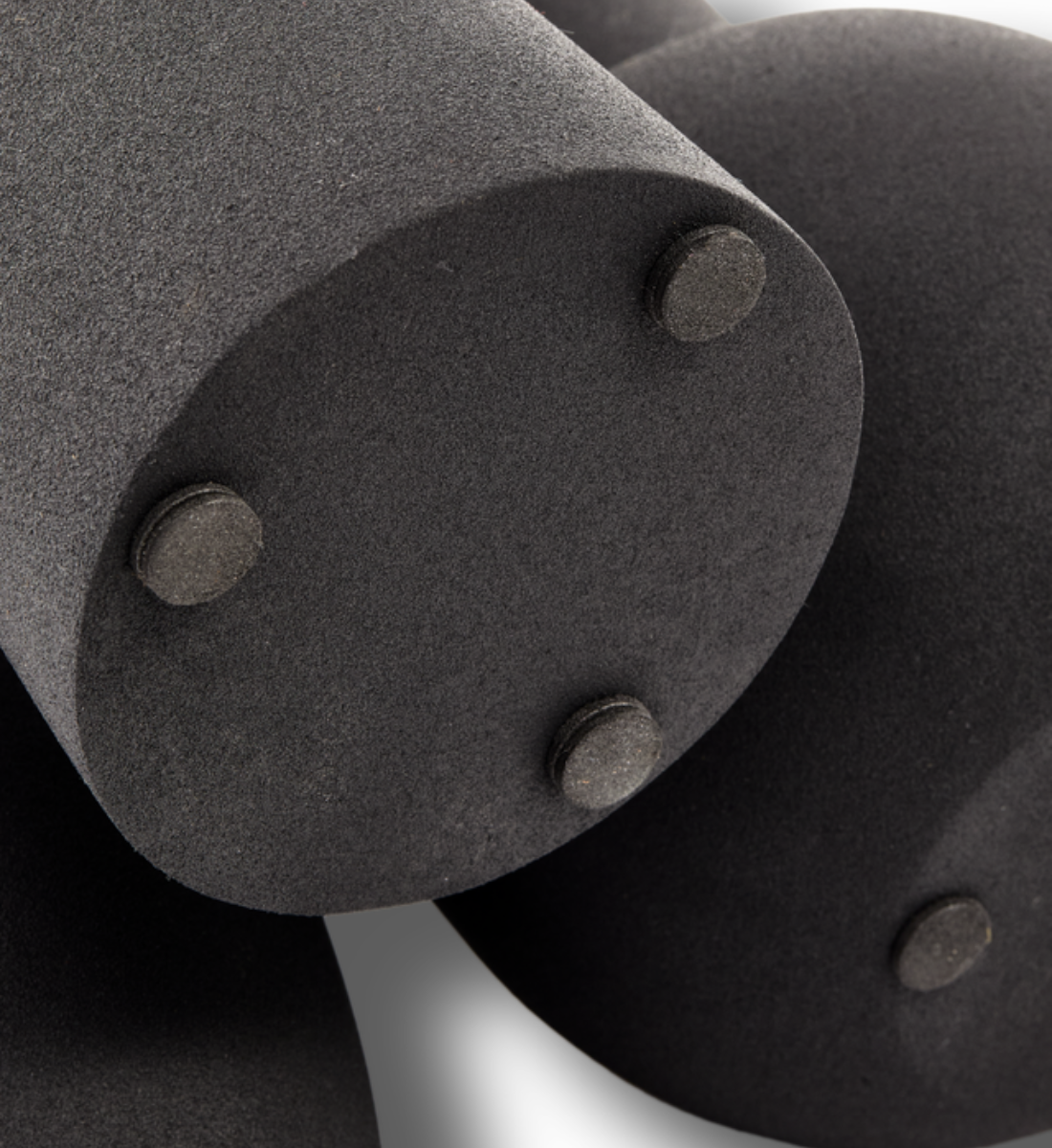 Vase ROMAN VASE & PLATTE schwarz