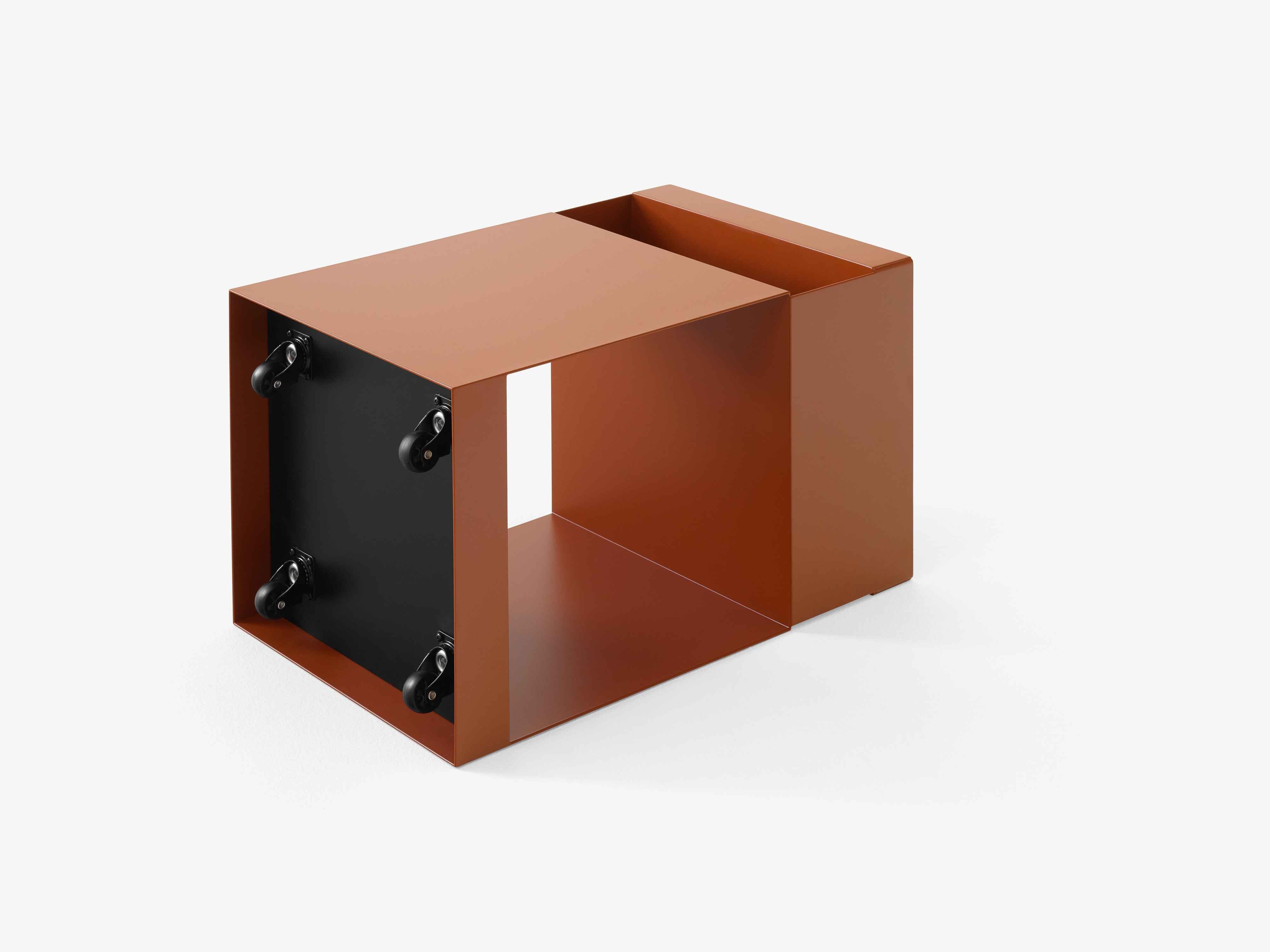 Kast op wielen ROTATE SC73 baksteen