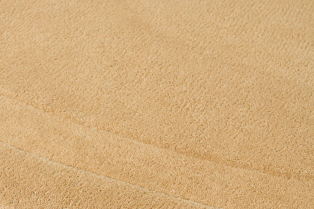 Ovale vloerkleed NEO lichtoranje