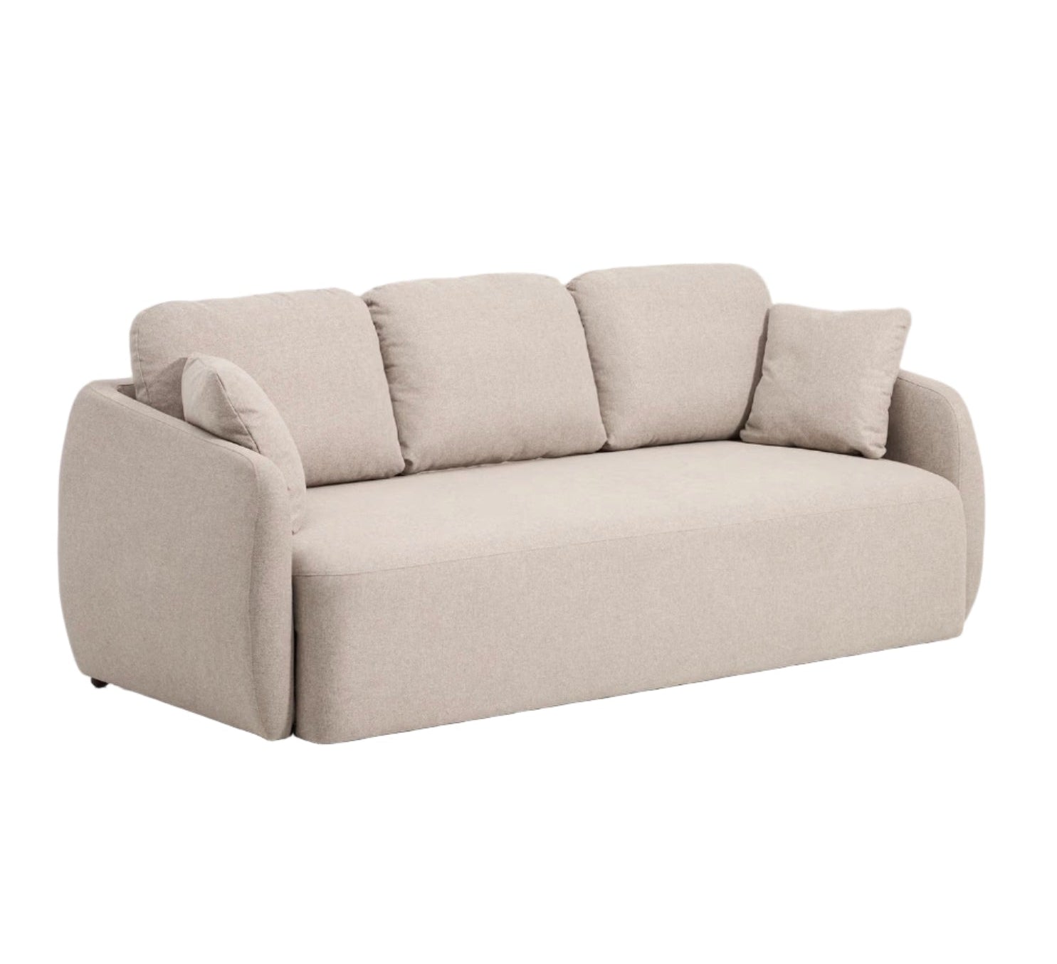 Sofa 3-osobowa z funkcją spania LAIRA beige