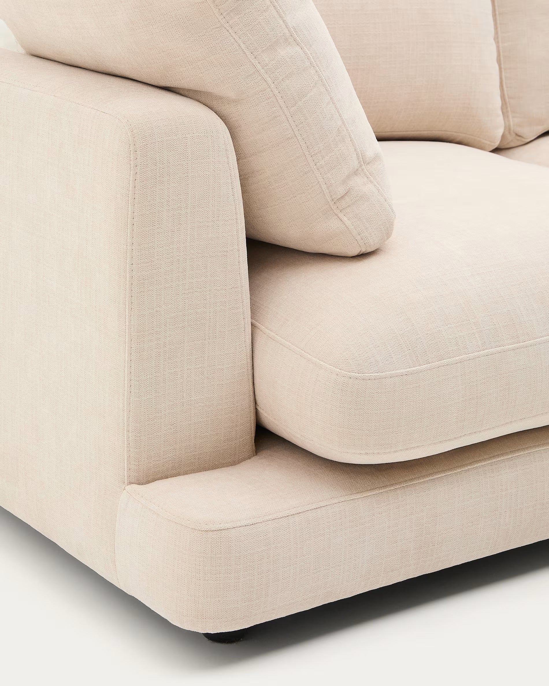 Sofa 4-osobowa GALA beżowy szenil – styl nowoczesny
