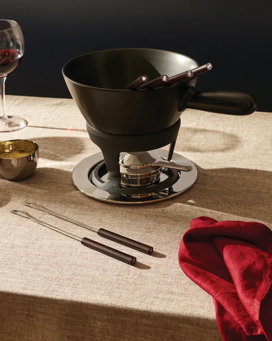 Rondelek do fondue MAMI ceramika, marka Alessi