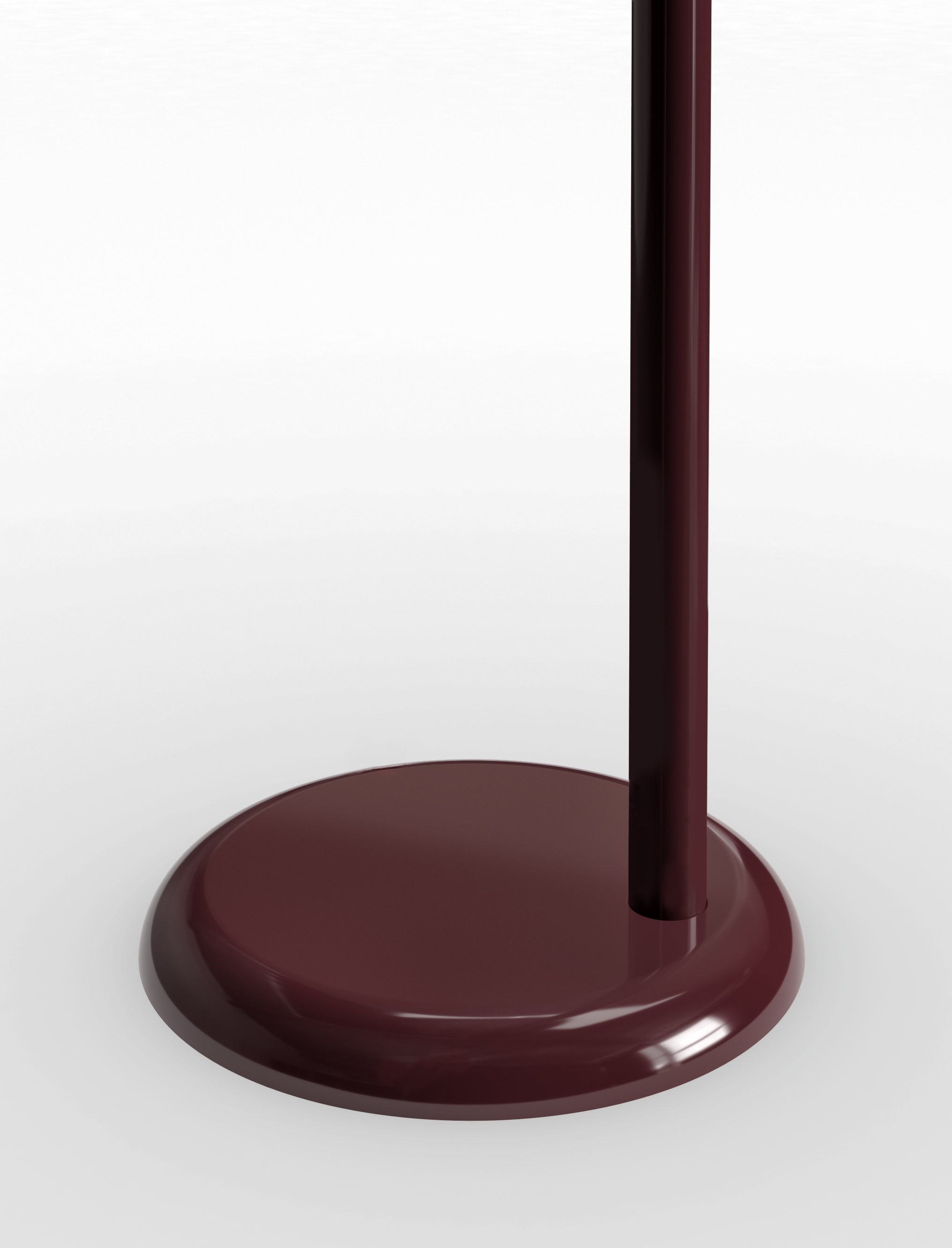 Ronde bijzettafel SPOT bordeaux
