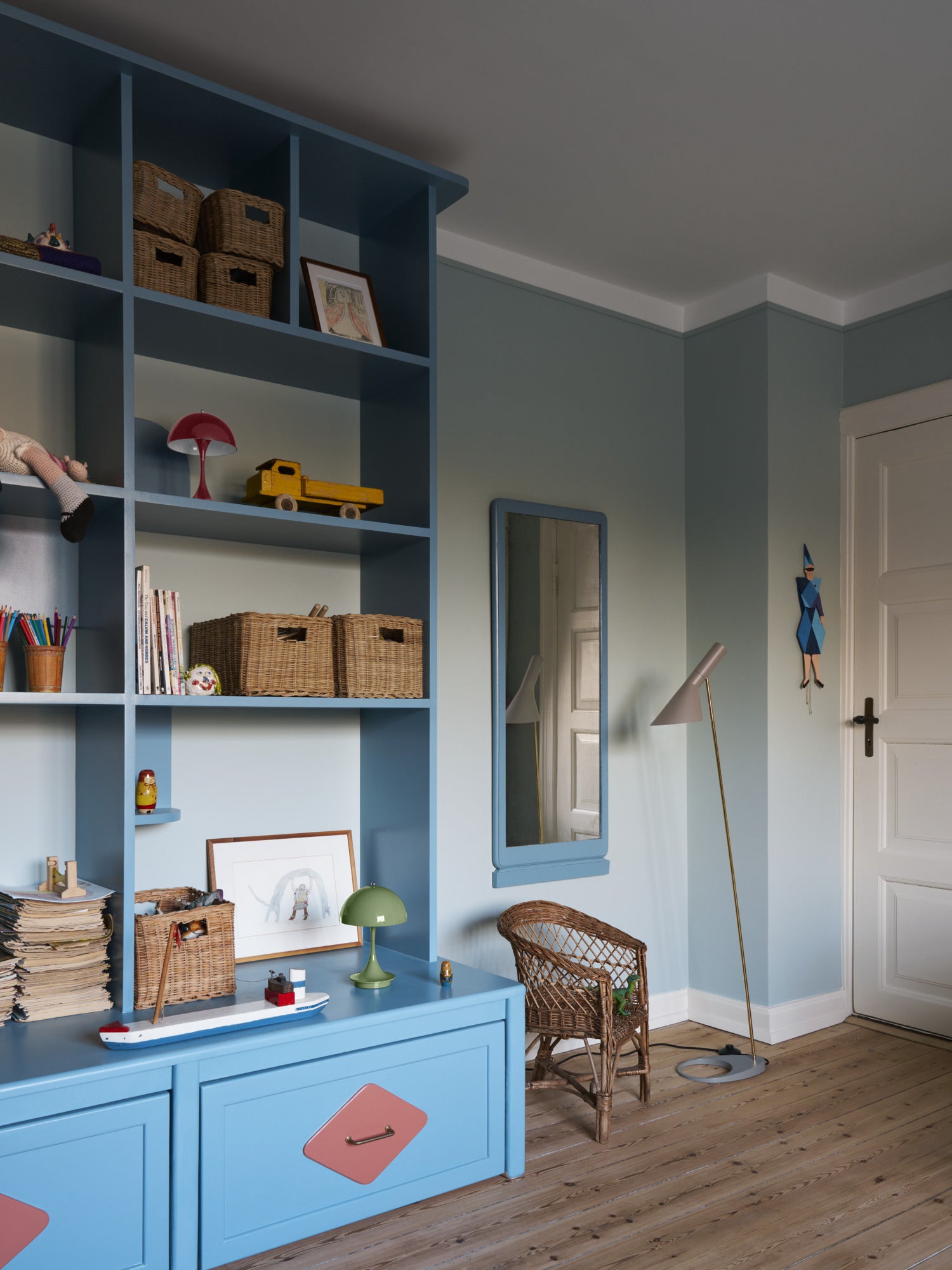 Portable lamp PANTHELLA 160 burgundy