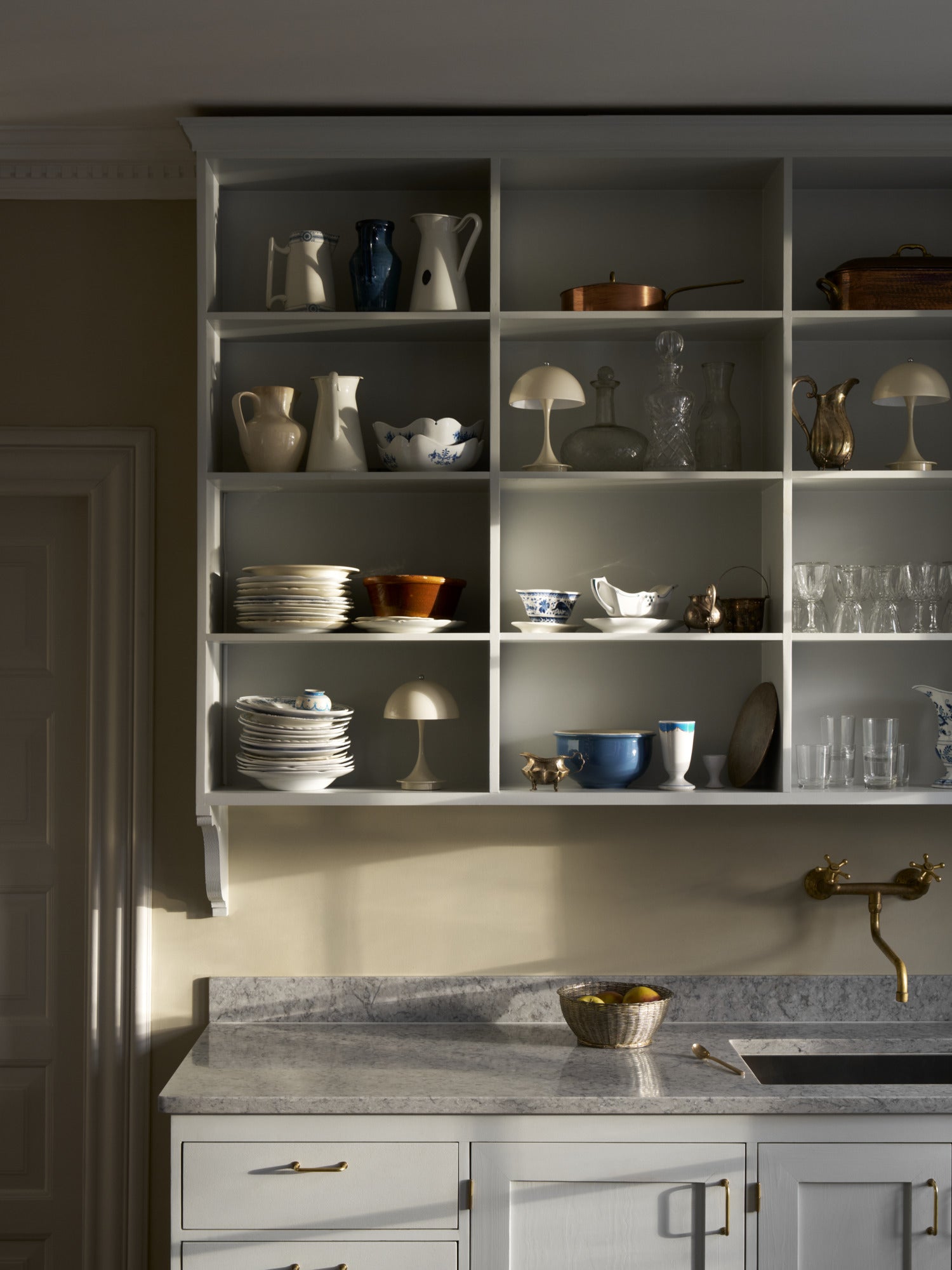 Tragbare Lampe PANTHELLA 160 weiß