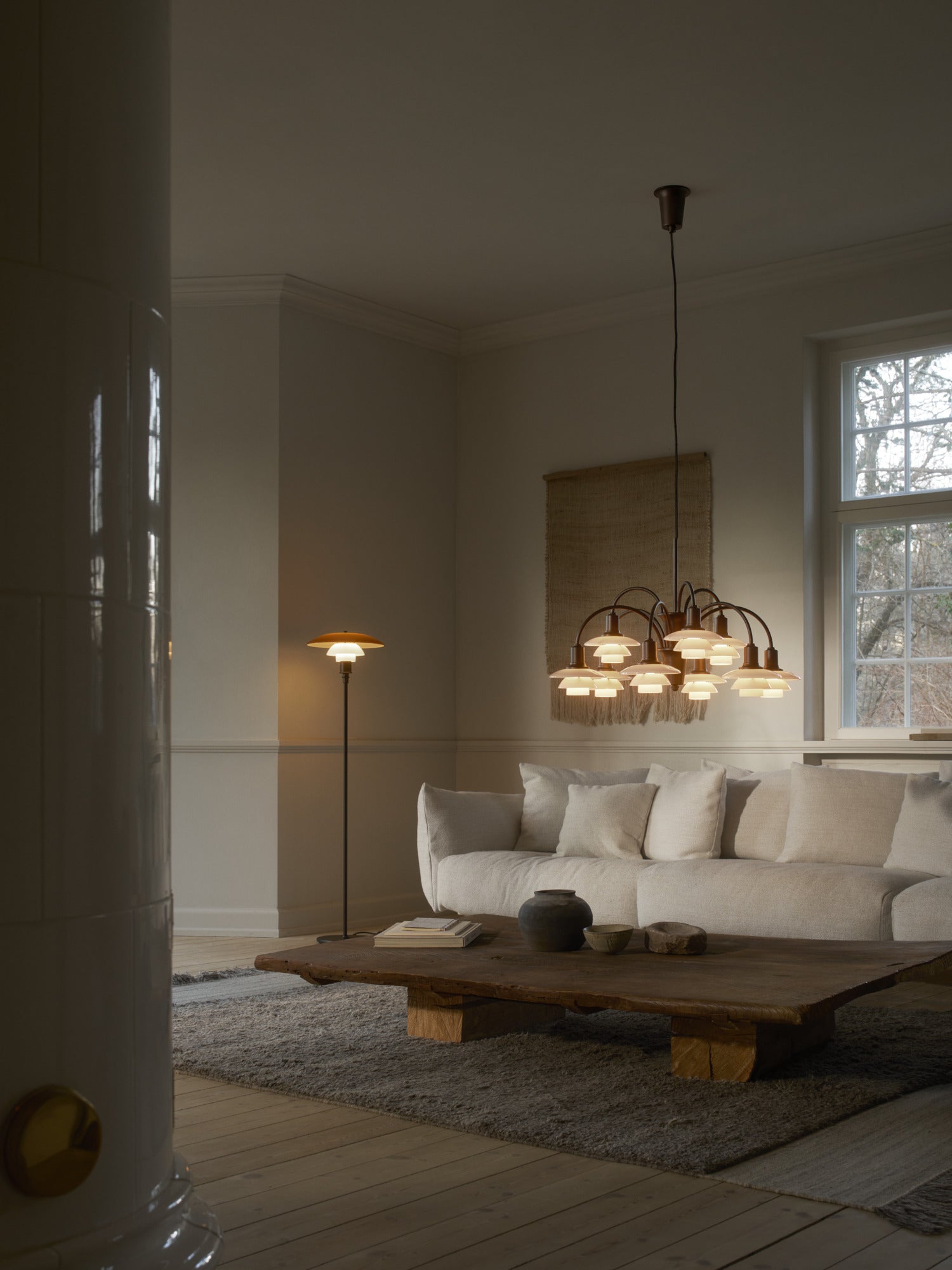 Vloerlamp PH 3½-2½ amber