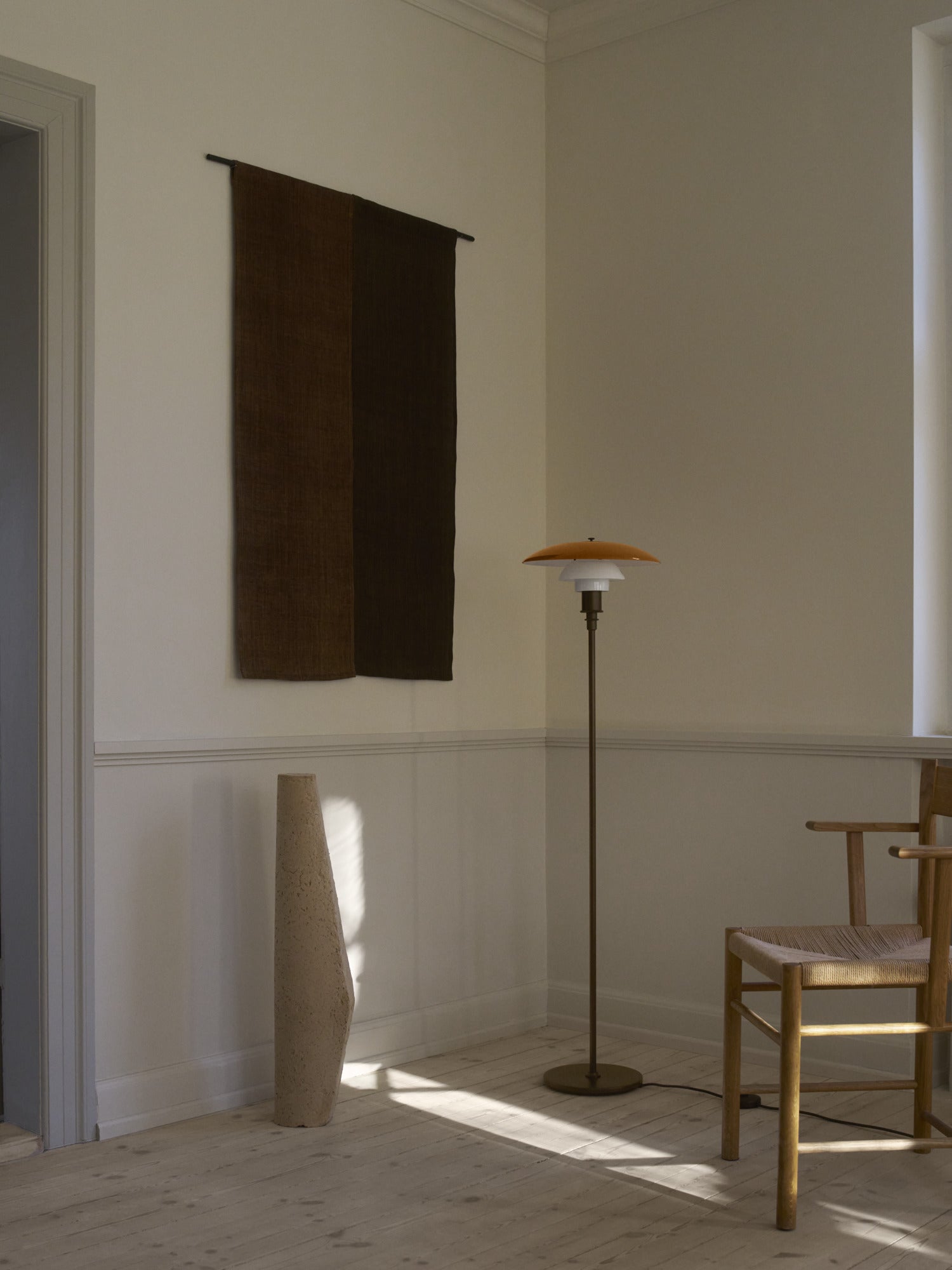 Vloerlamp PH 3½-2½ amber