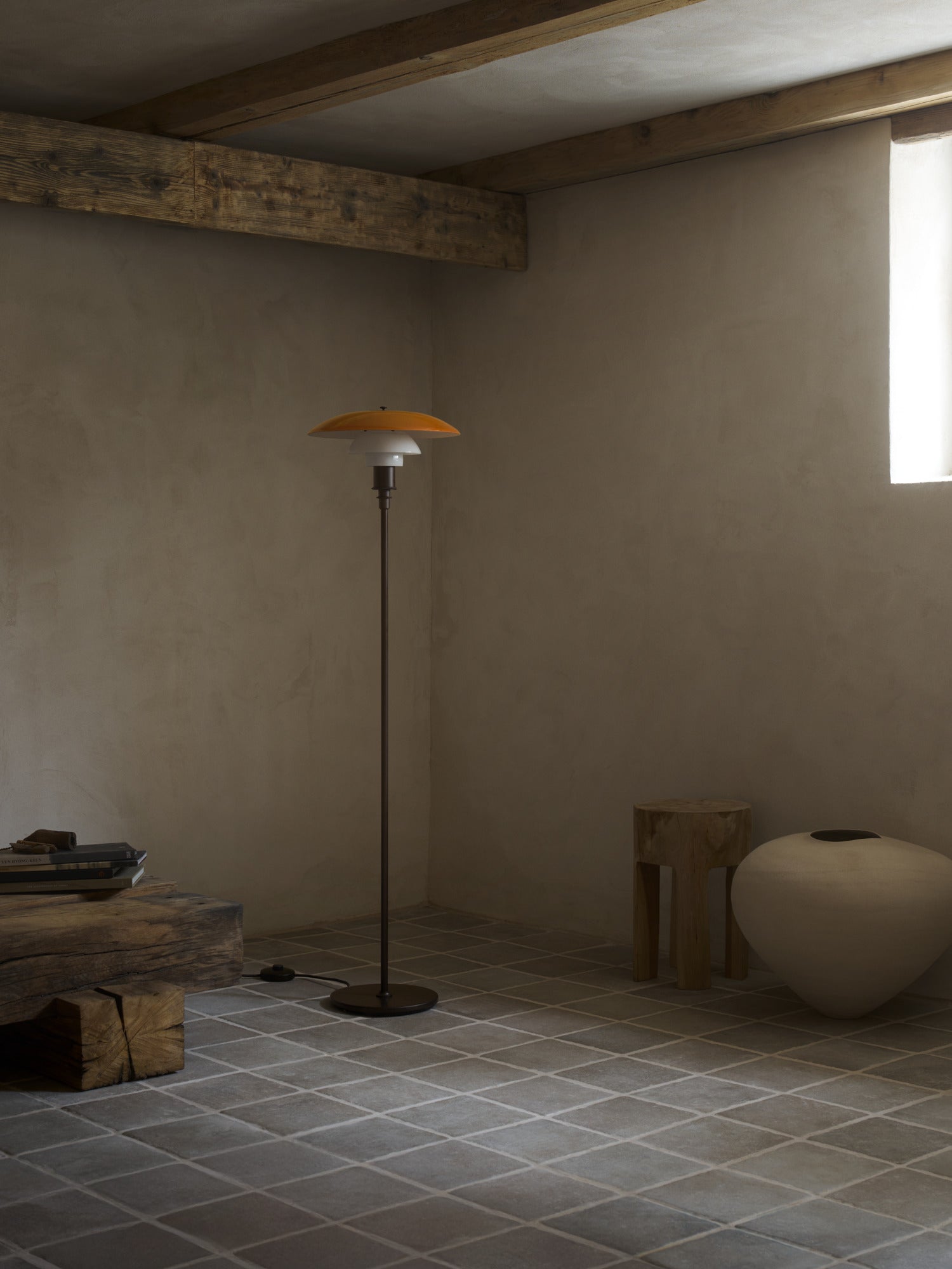 Vloerlamp PH 3½-2½ amber