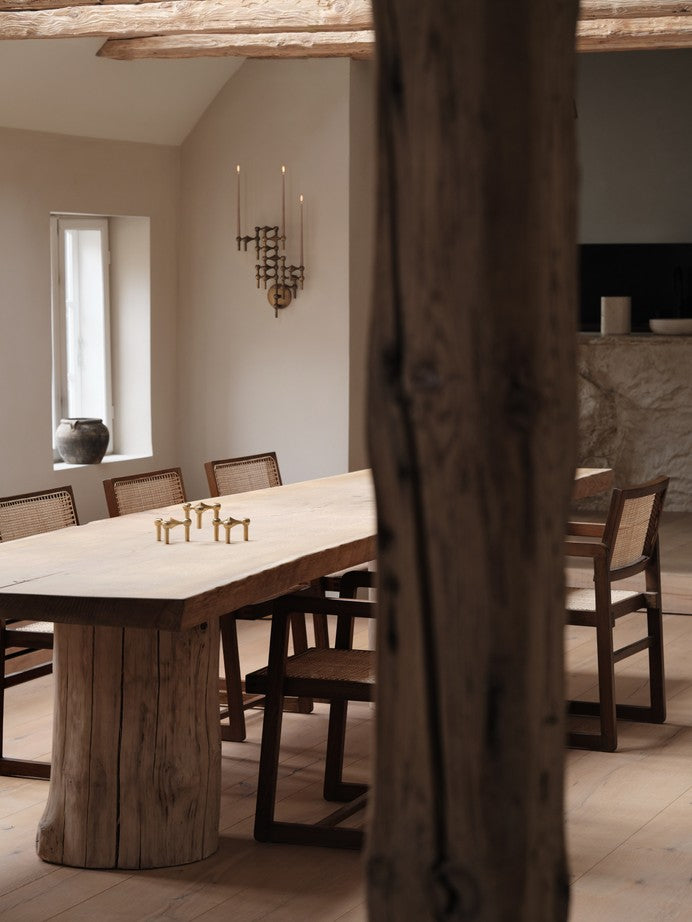 Wall Candle Holder STOFF NAGEL bronzed brass