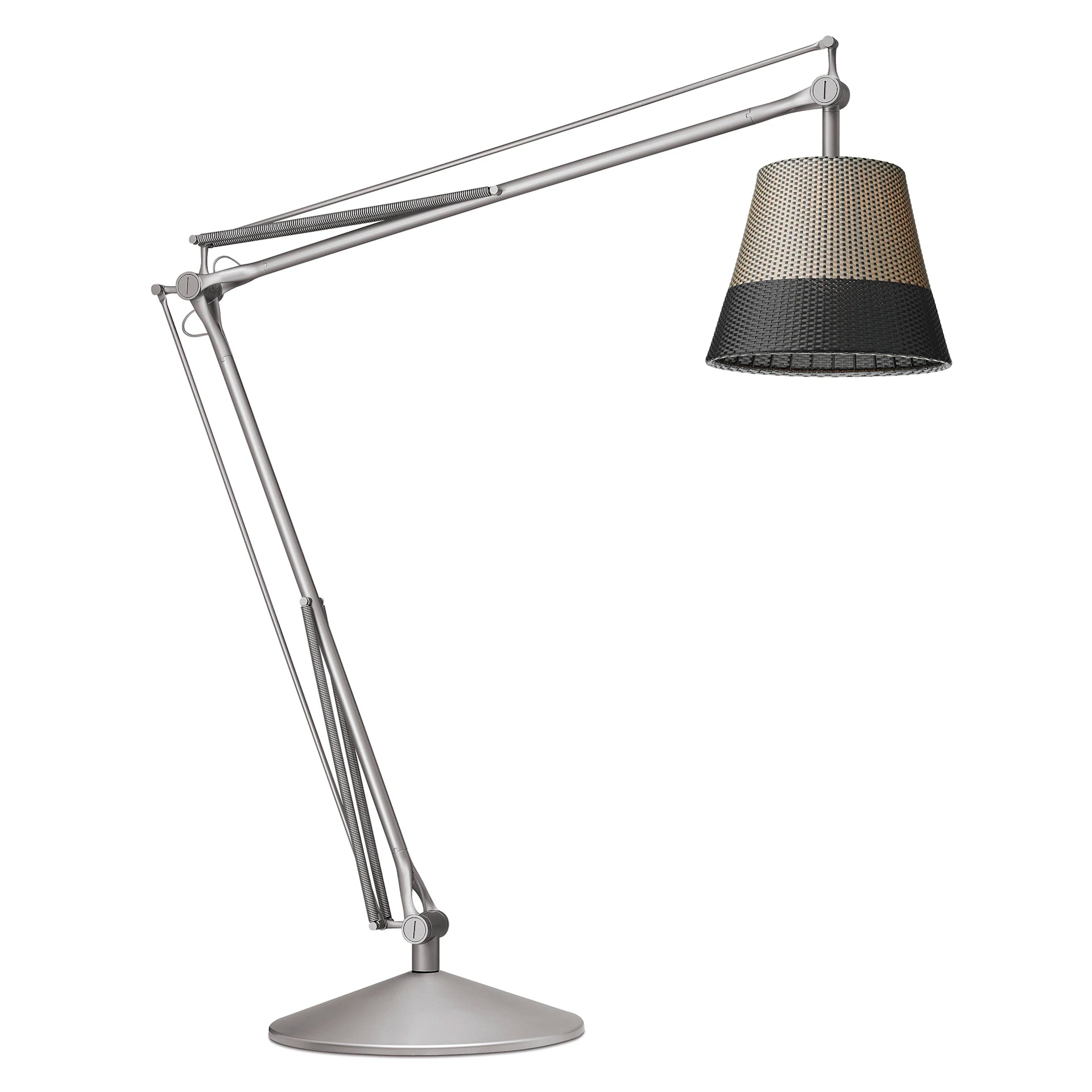 Buiten vloerlamp SUPERARCHIMOON bruin