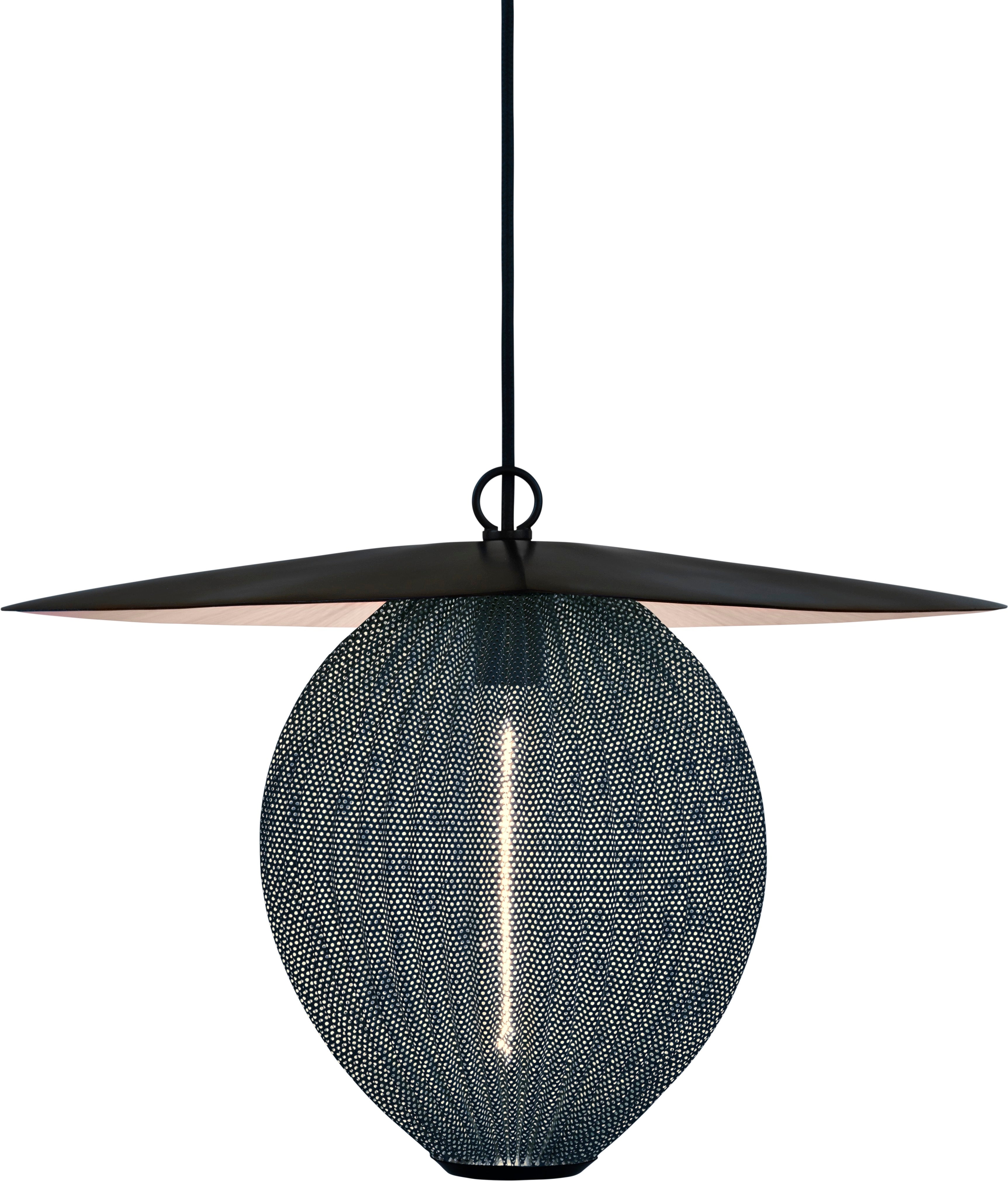 Hanglamp SATELLITE grijsblauw