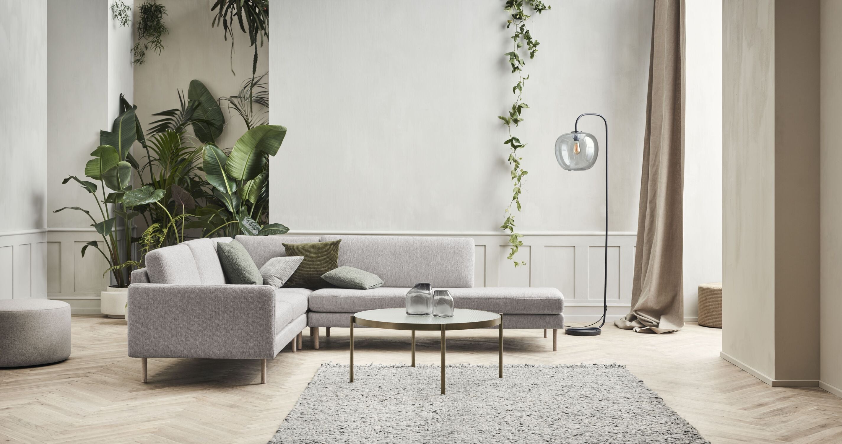 Vloerkleed DALVIK grijs