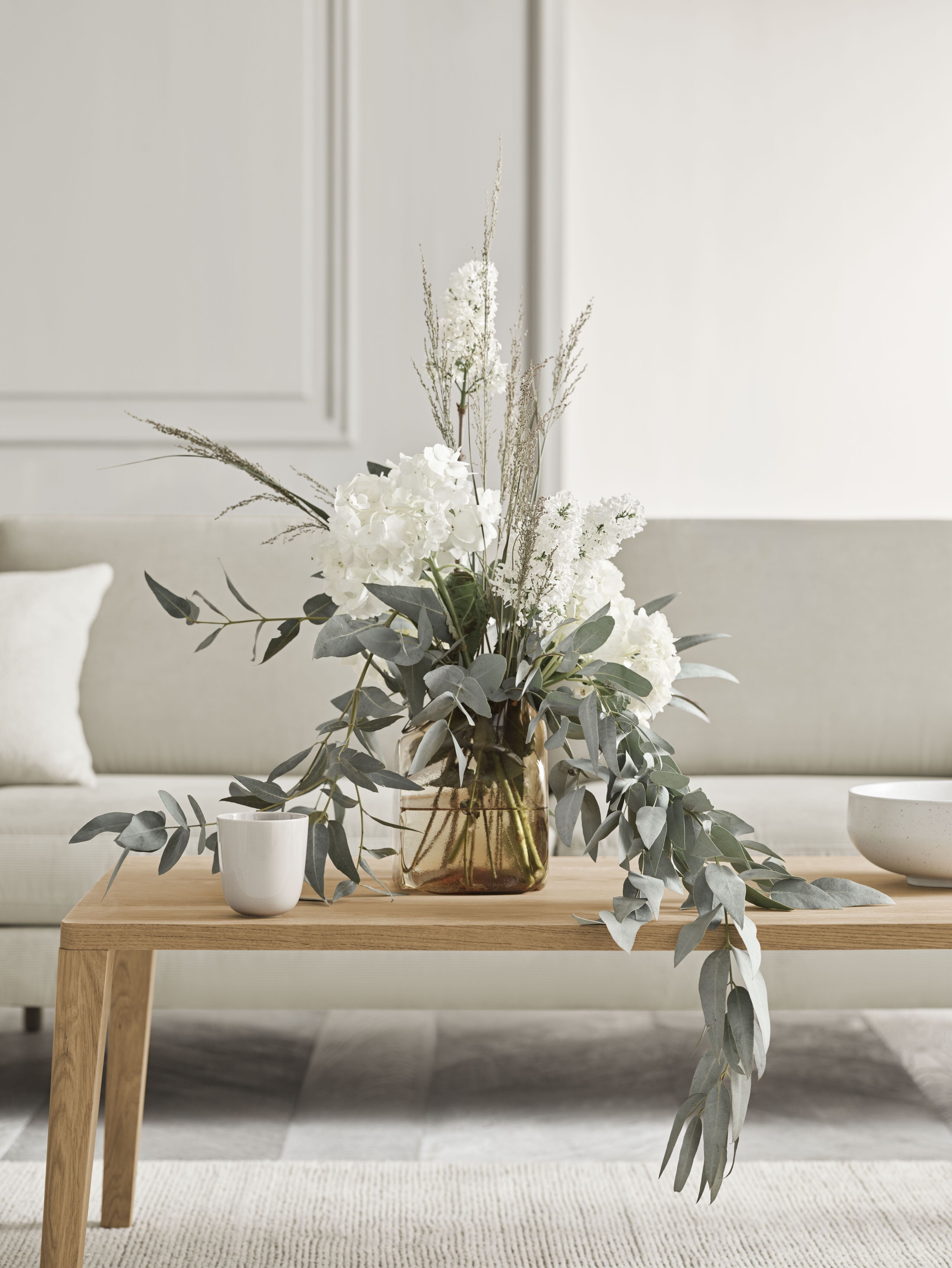 Salontafel GRACEFUL donker eikenhout