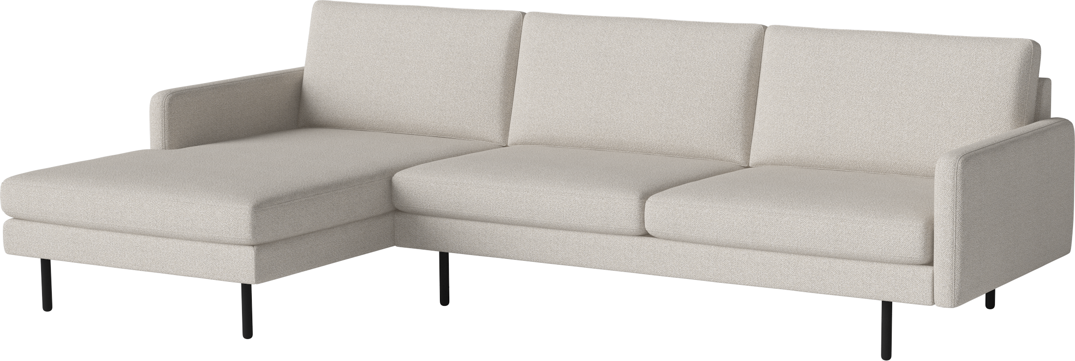 Linkerhoekbank SCANDINAVIA REMIX donkere basis