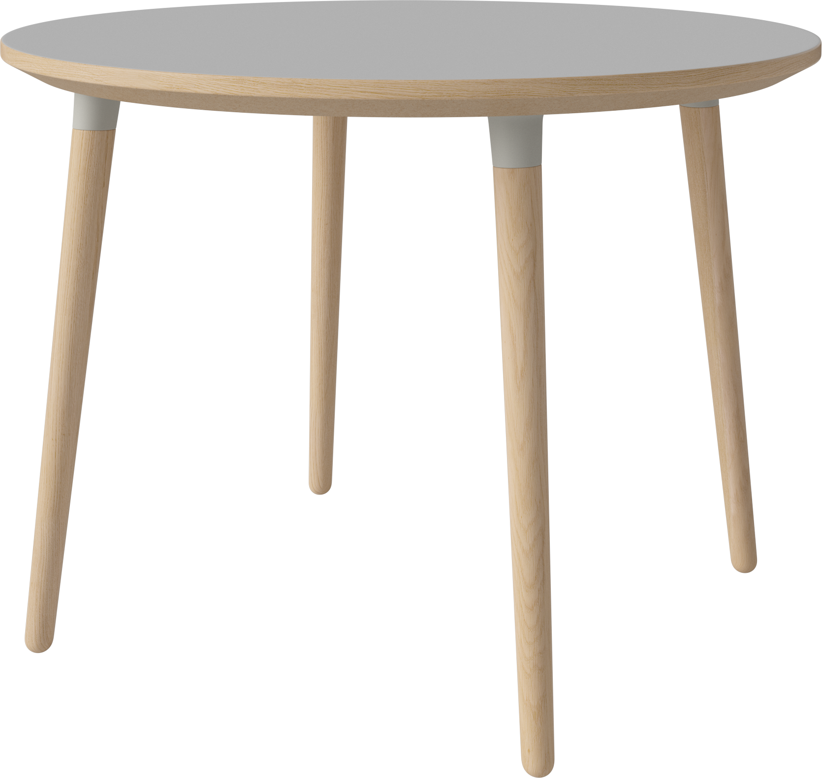 Ronde tafel SEED gebleekt eikenfineer