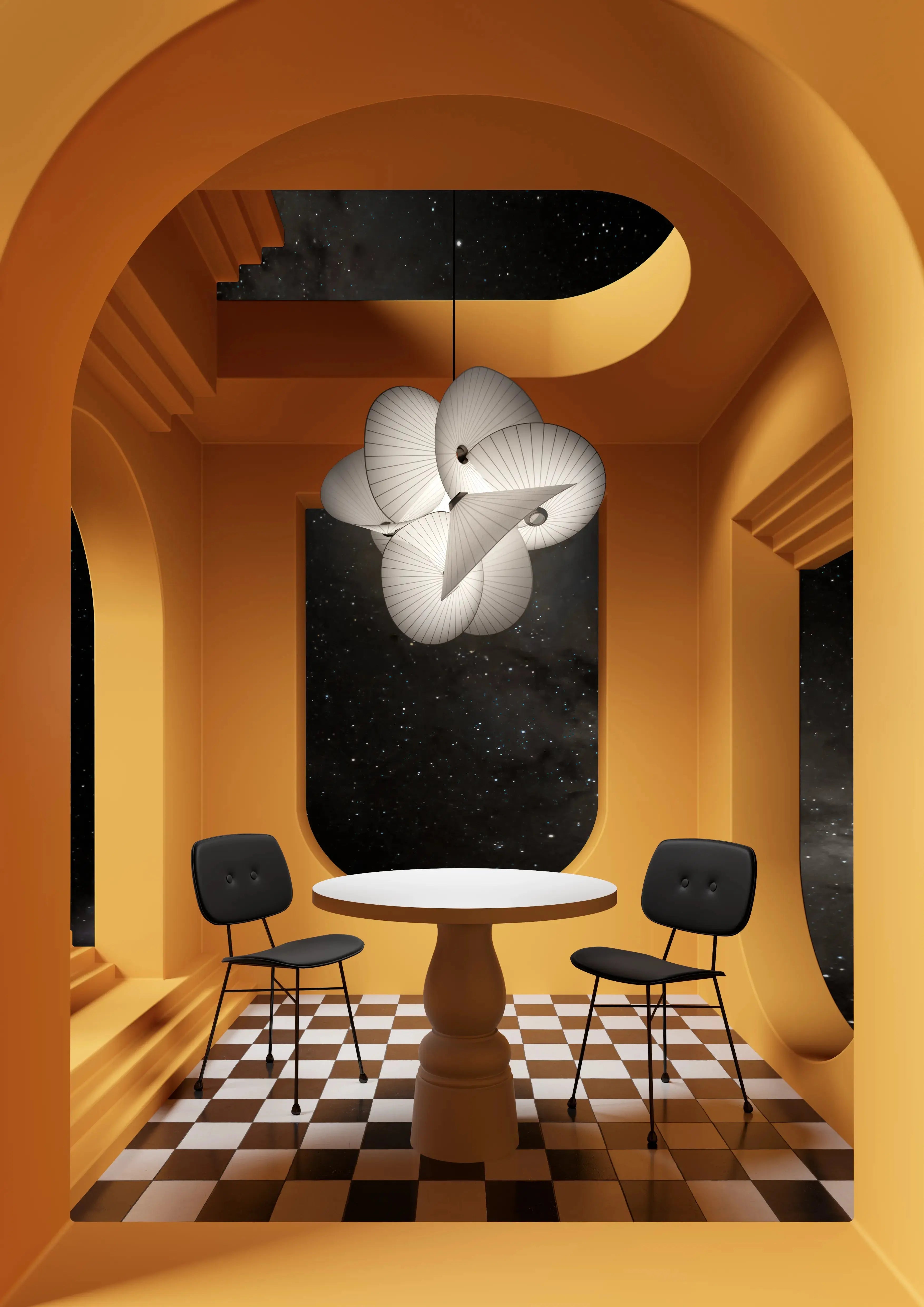 Lampa wisząca SERPENTINE LIGHT biały, marka Moooi