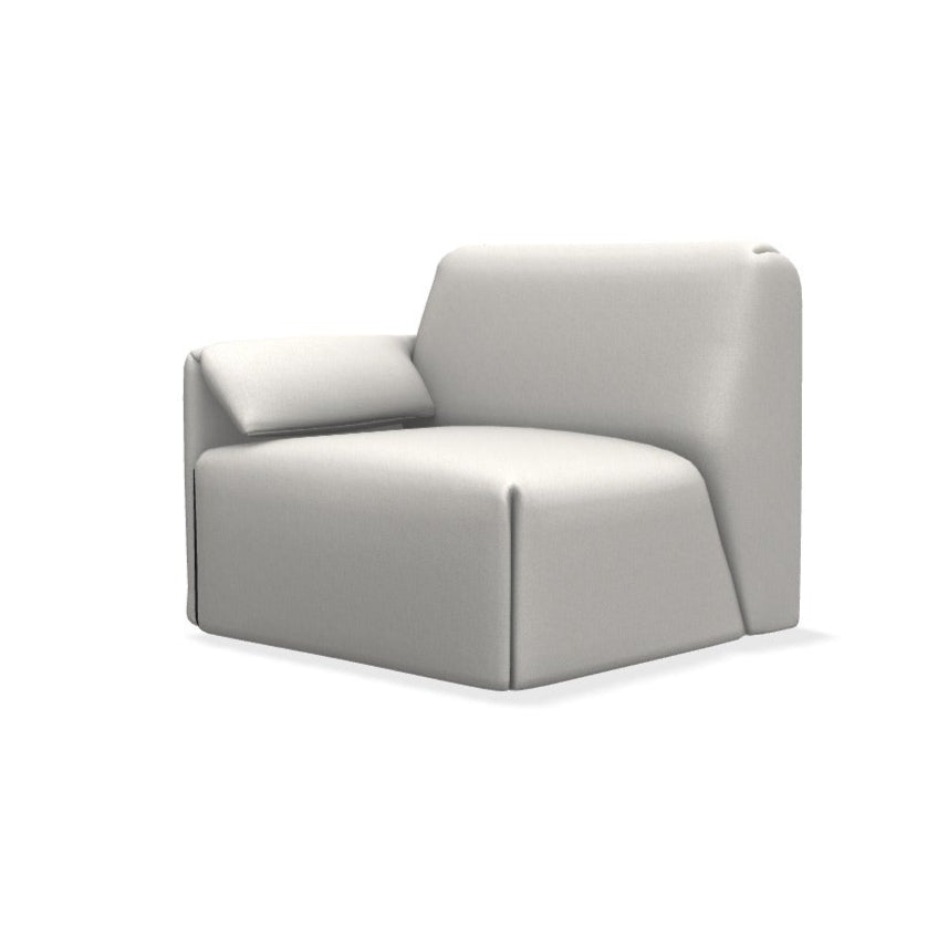 COSTUME modular sofa - left-sided upholstered module