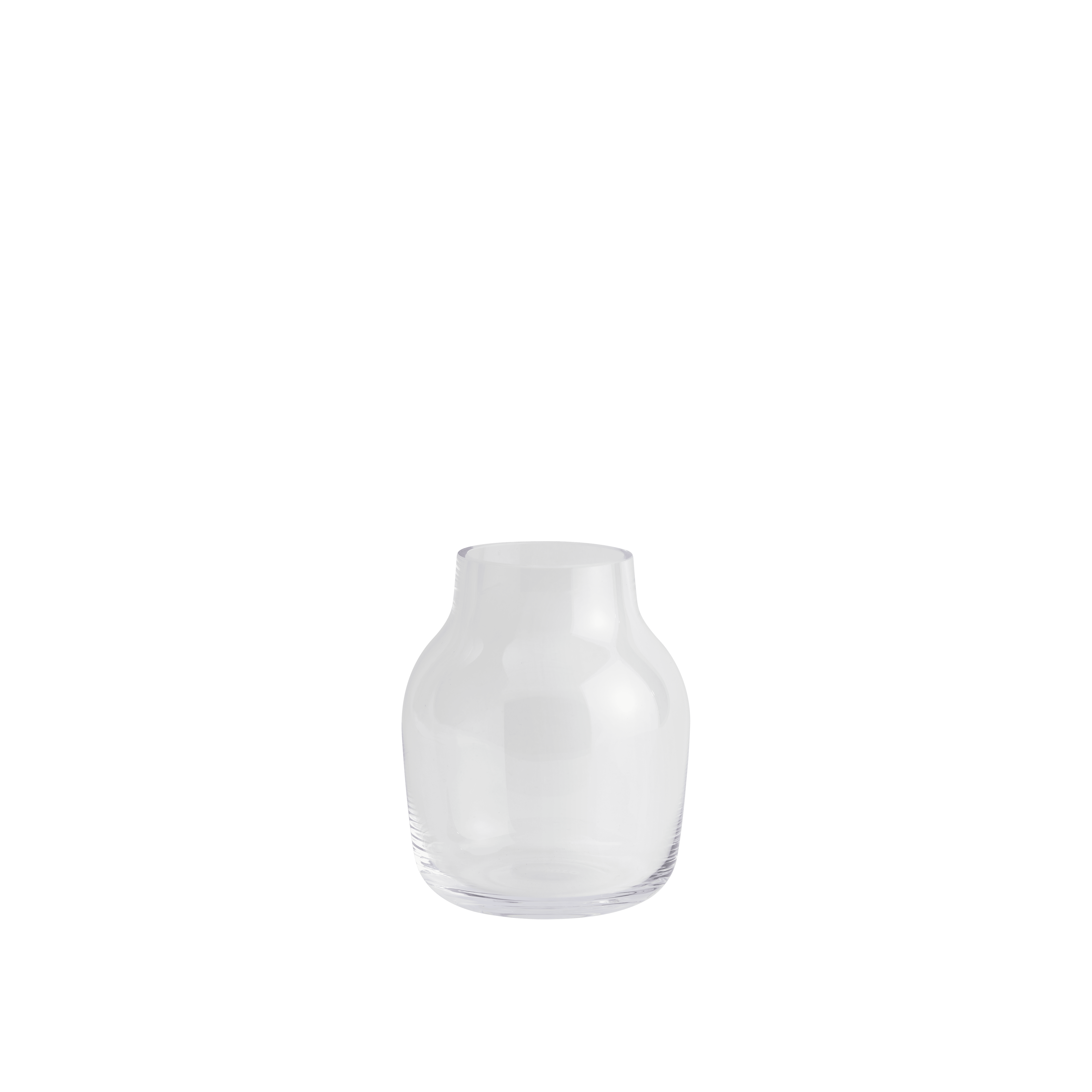 Transparent Glass Vase SILENT