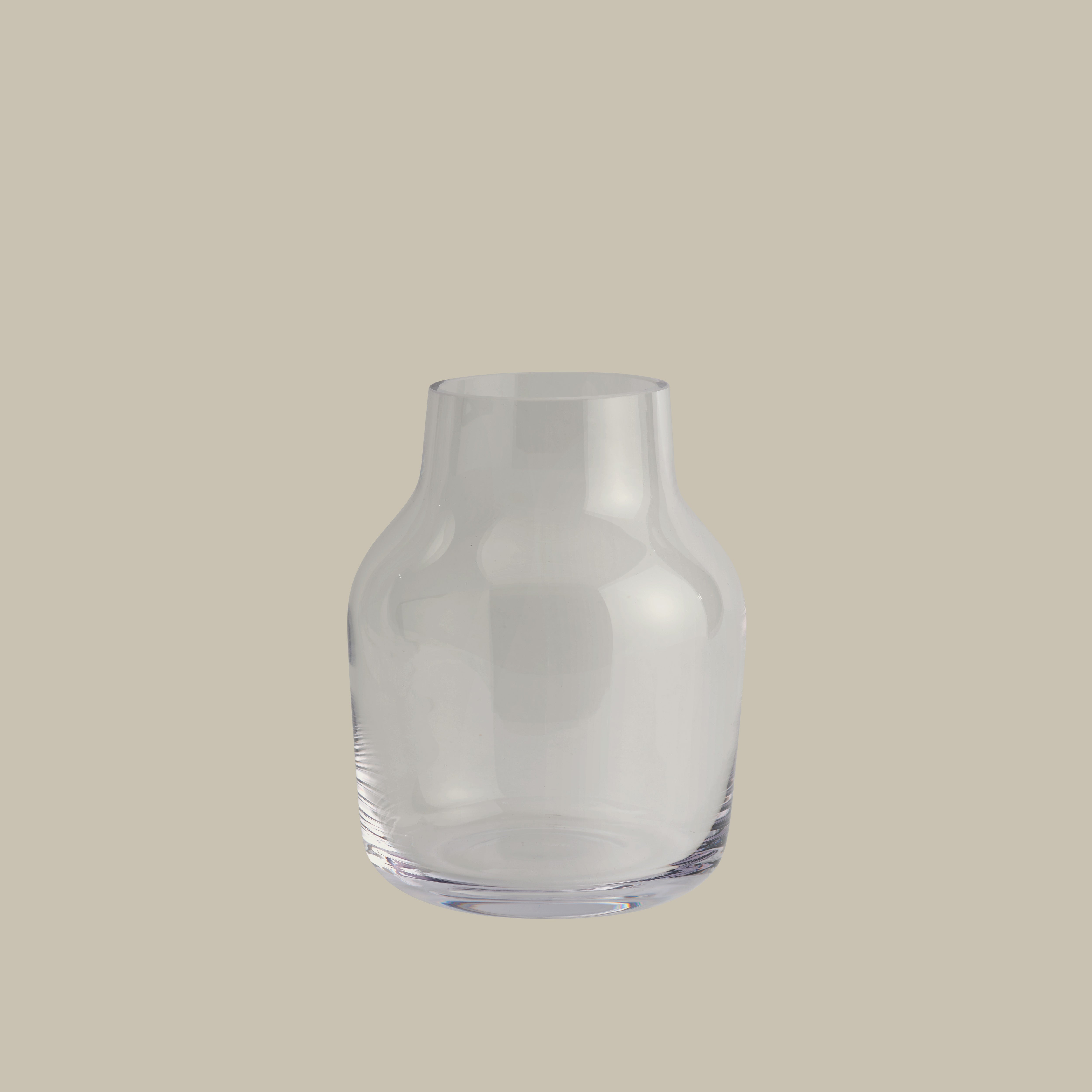 Transparent Glass Vase SILENT