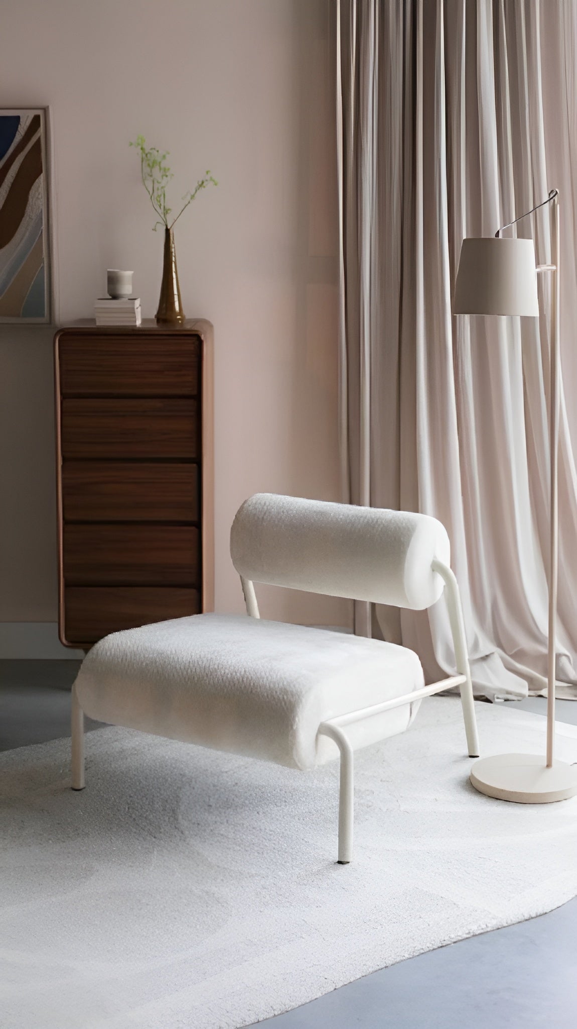 LEKIMA Armchair Light Beige