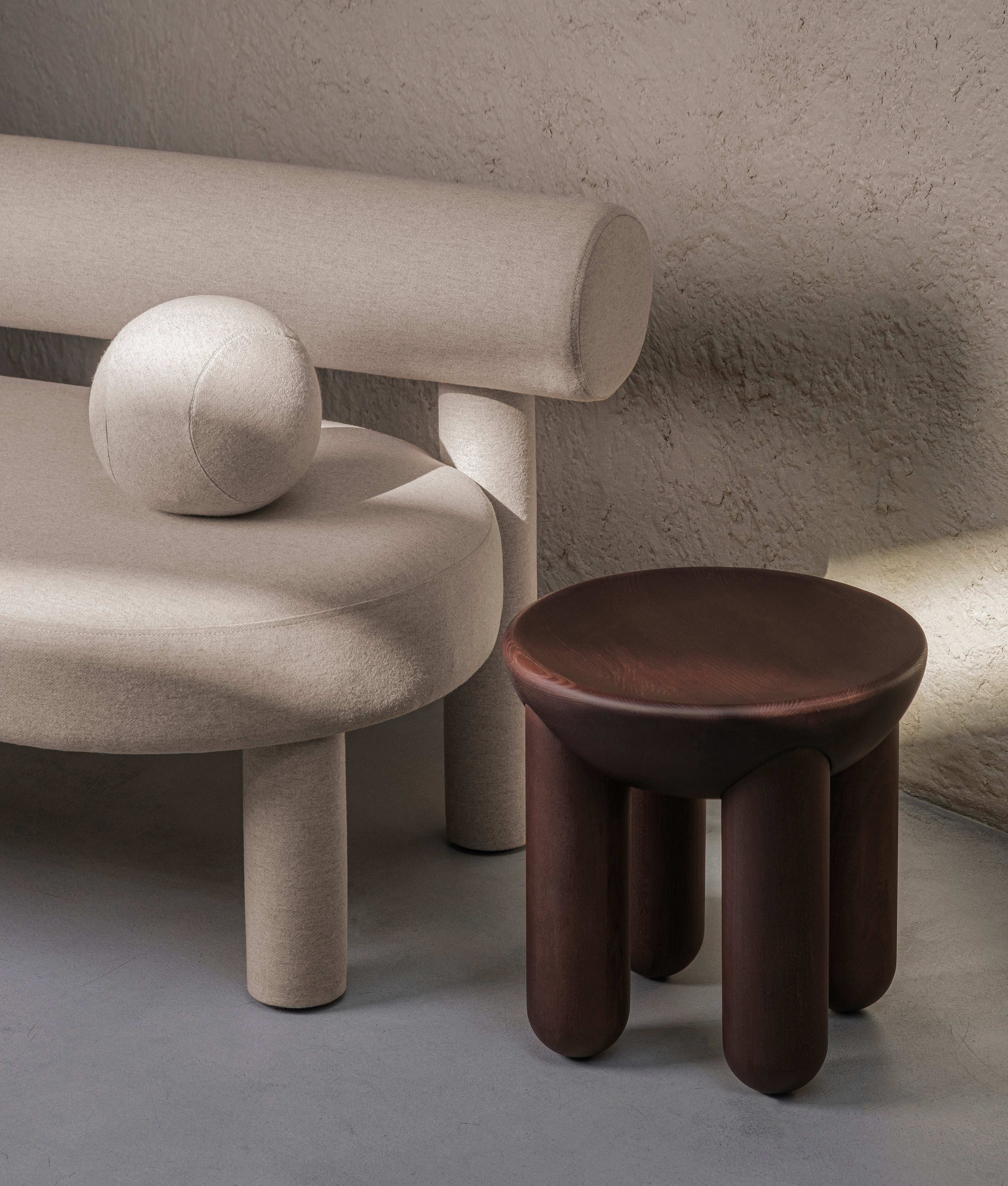 Kaffeetisch FREYJA 3 aus Holz