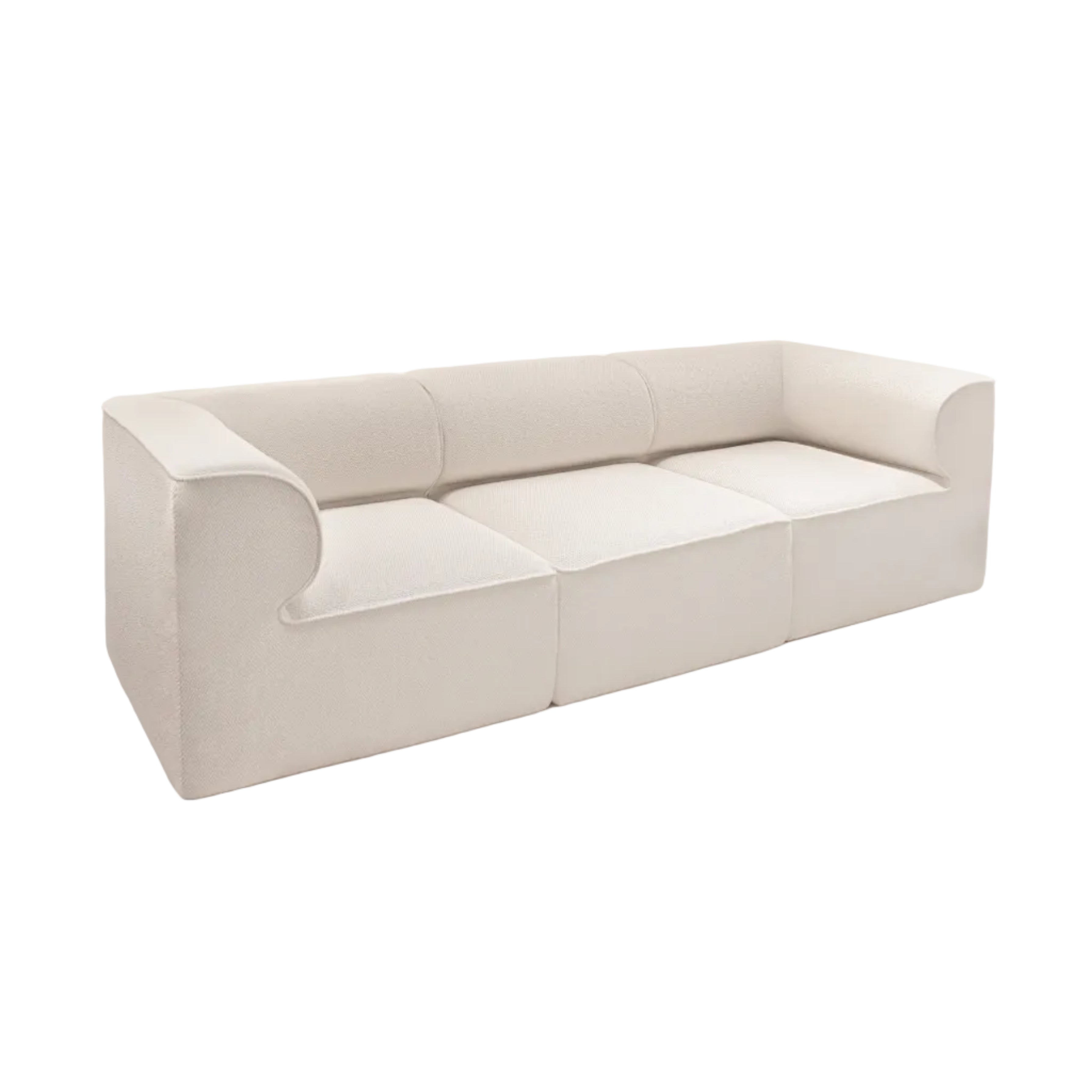 Modulares 3-Sitzer Sofa EAVE jasminbeige