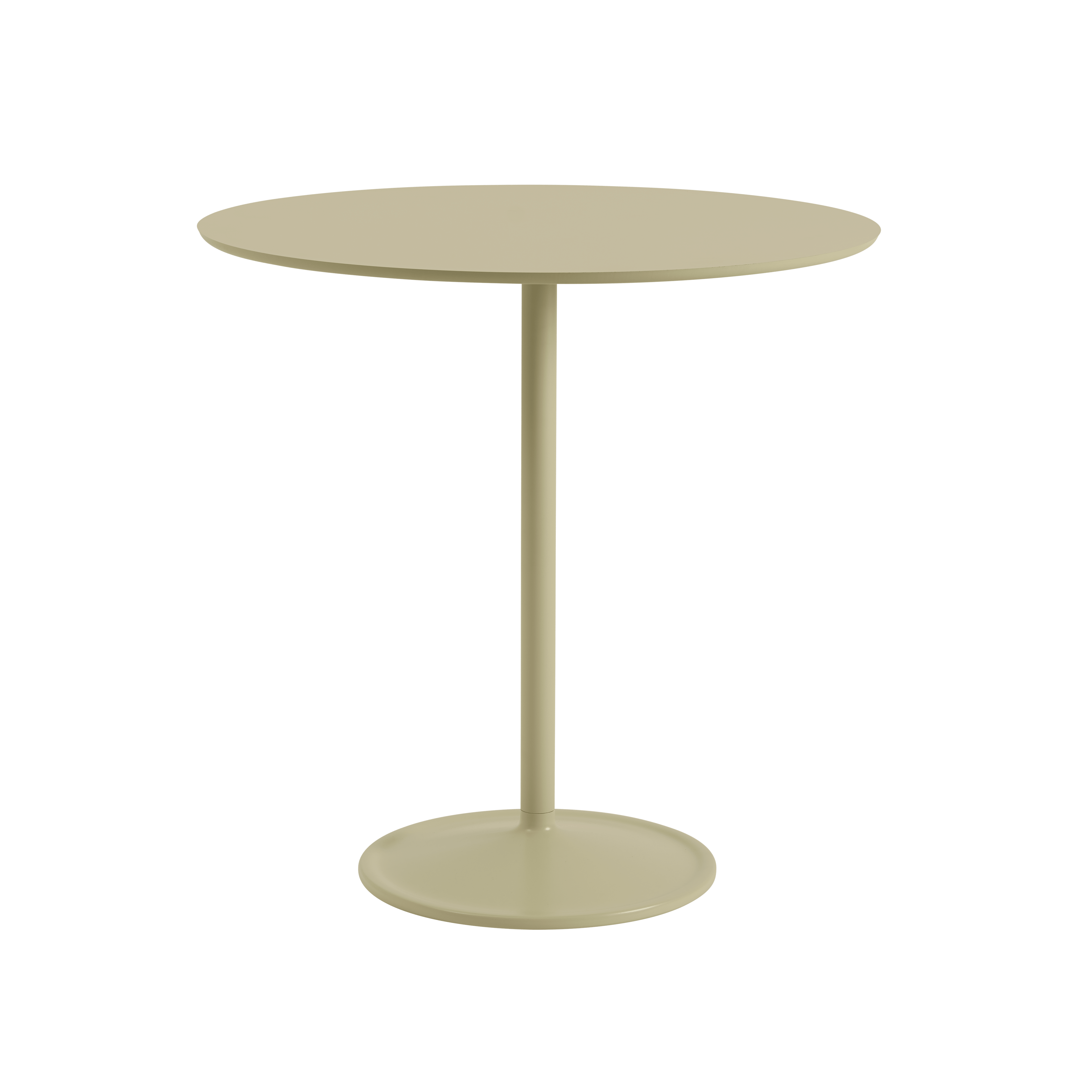 Ronde tafel SOFT beige-groen