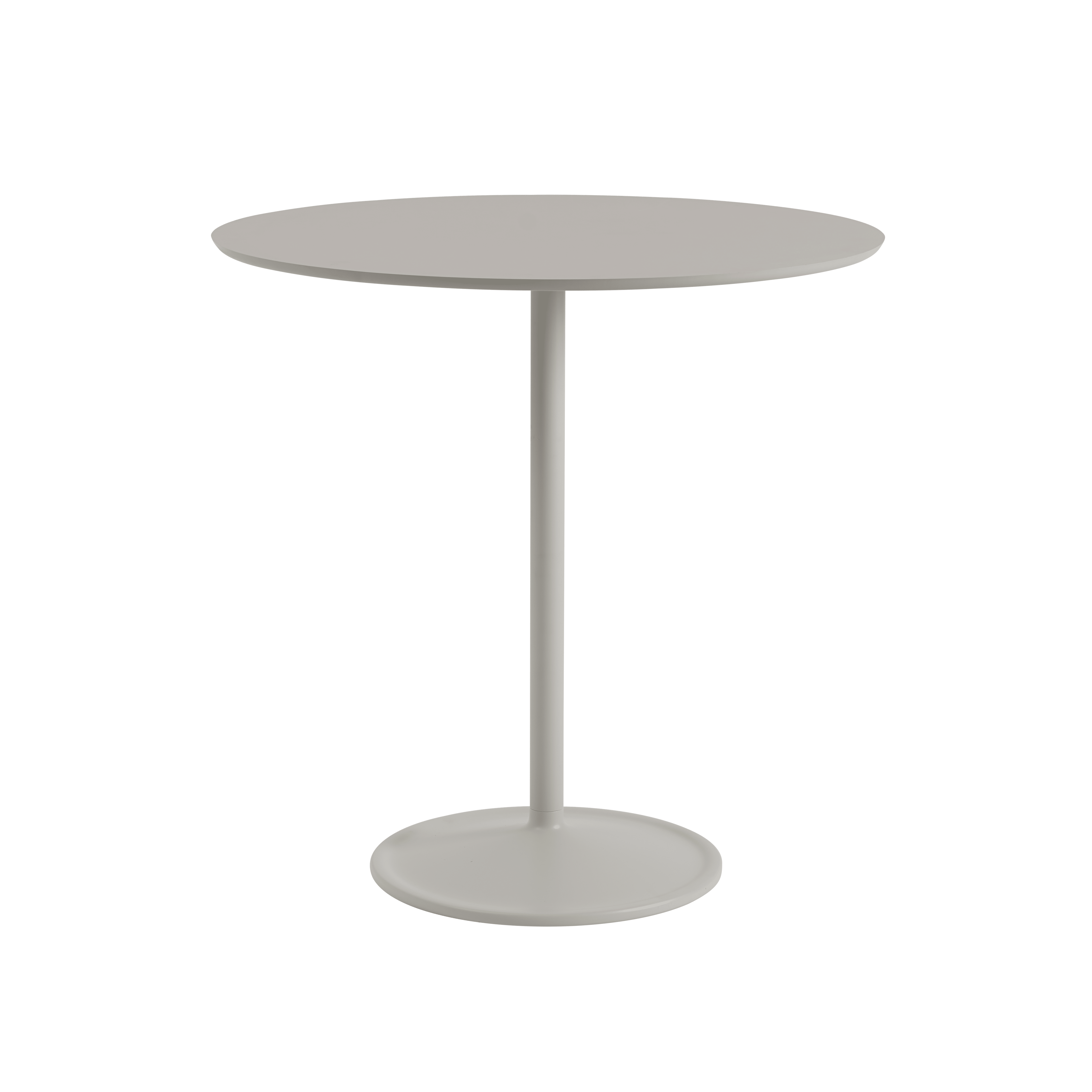 Ronde tafel SOFT grijs