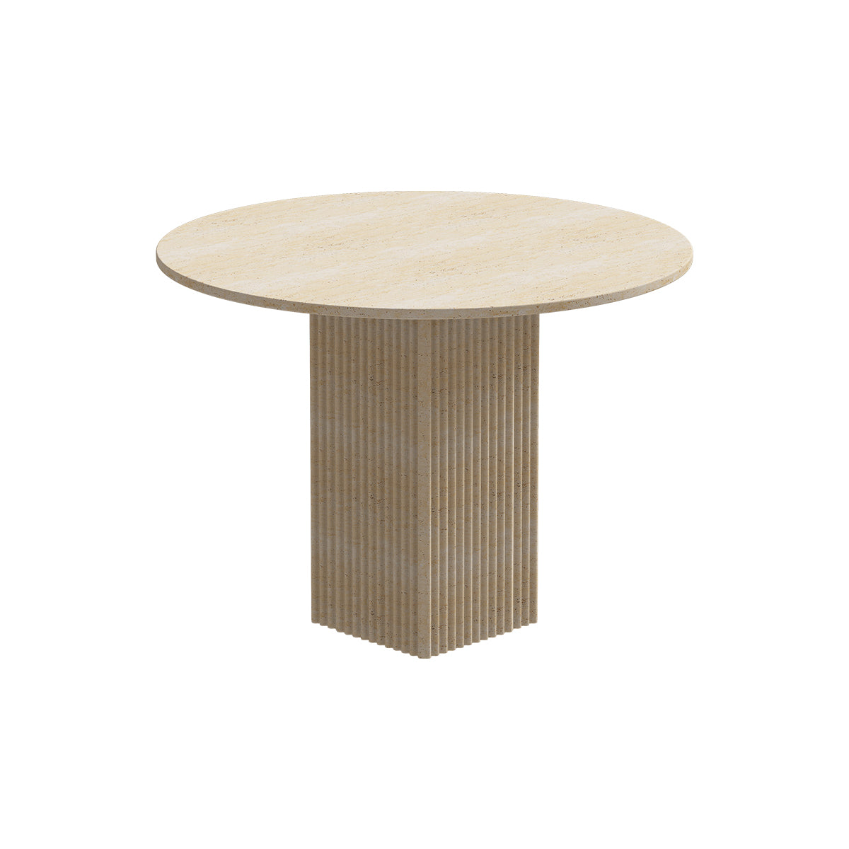 Ronde tafel SOHO travertijn
