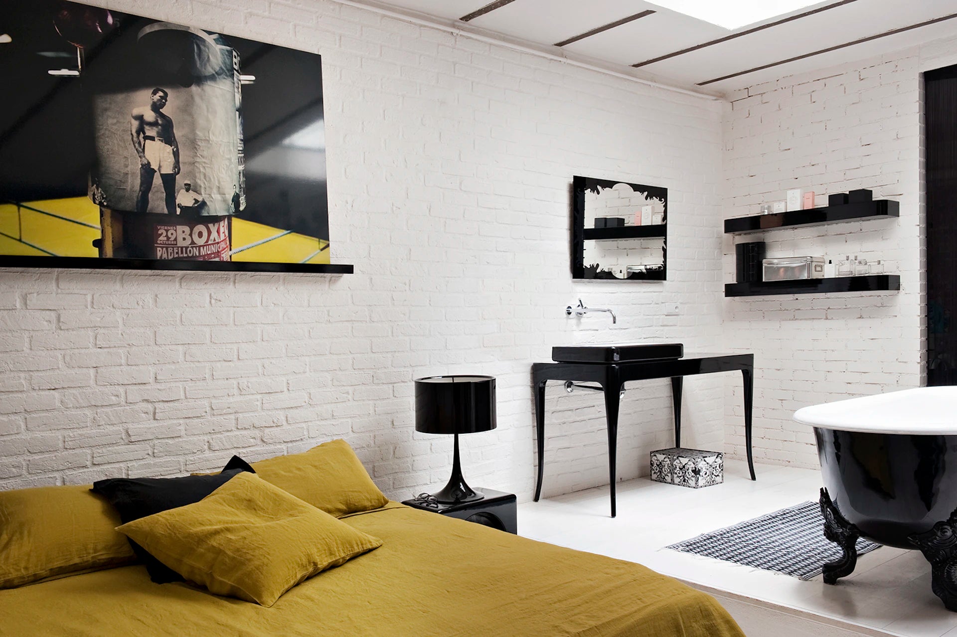 Tafellamp SPUN LIGHT zwart