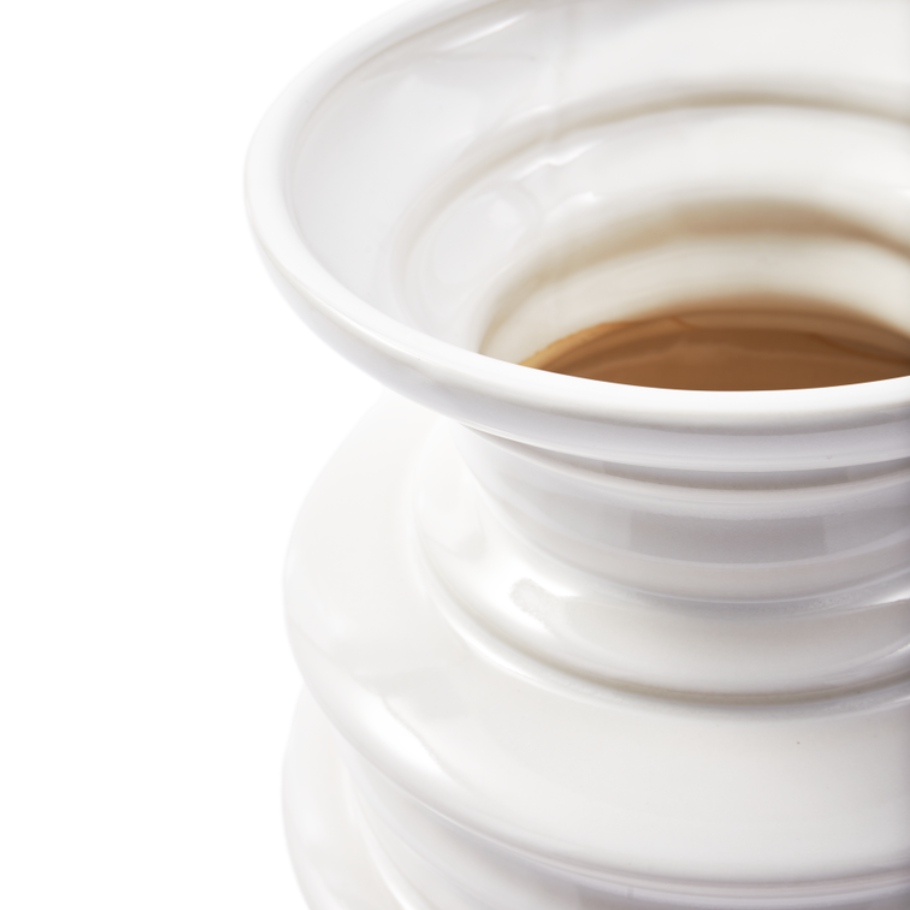 Vaas STACKED PLATES wit