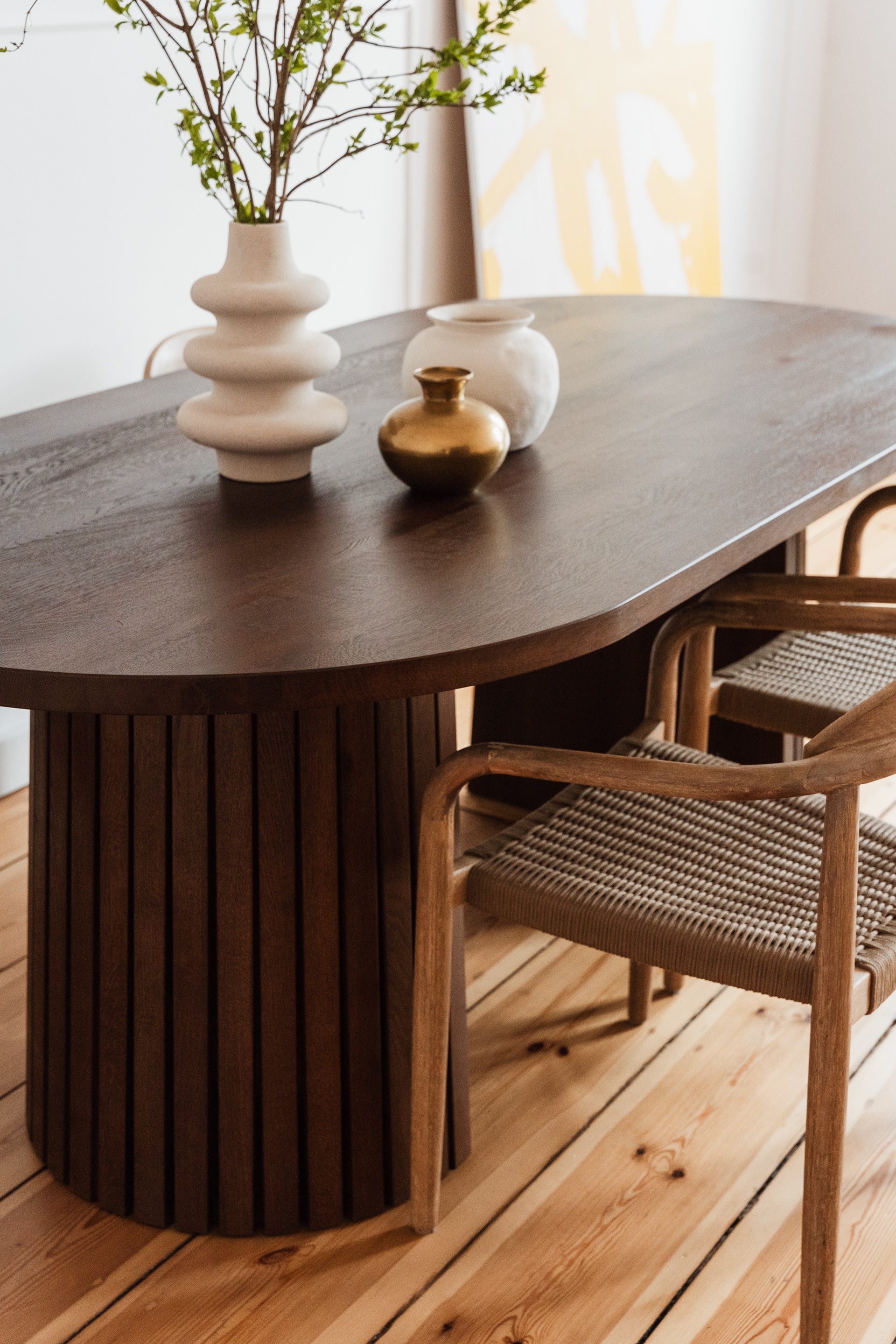 Oval Table IGGY Oak Wood