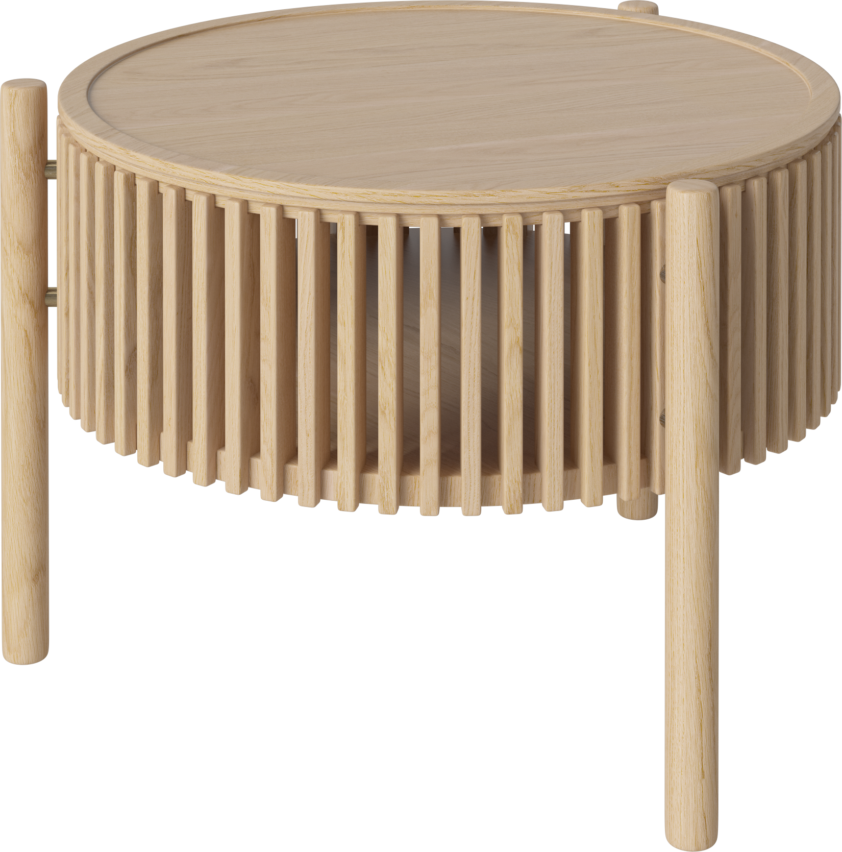 Koffietafel STORY gebleekt eikenhout